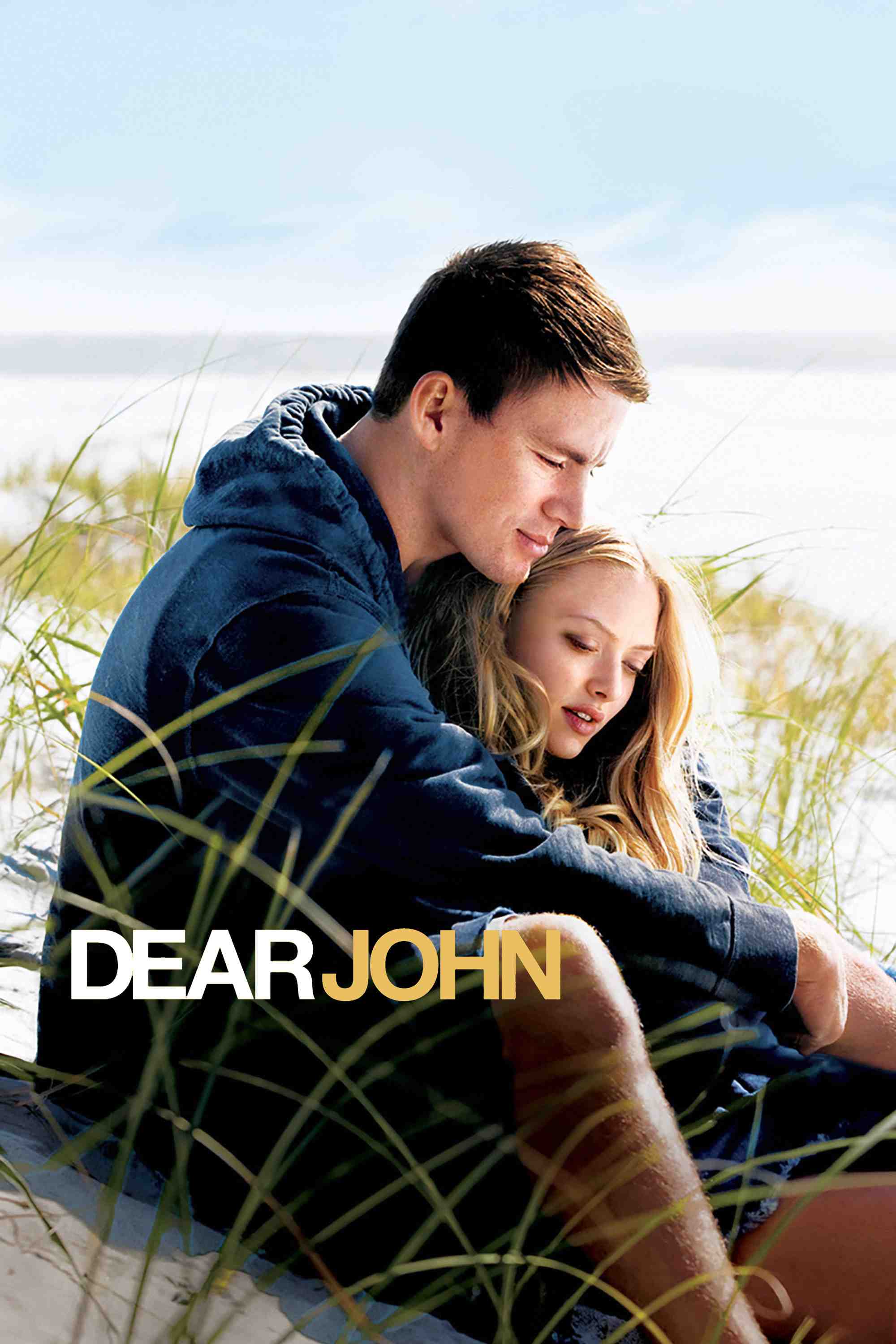 Poster chính thức của phim Phim Tâm Lý, Phim Tình Cảm "John Thân Mến" (Dear John - 2010), với sự tham gia của diễn viên Amanda Seyfried và Channing Tatum.