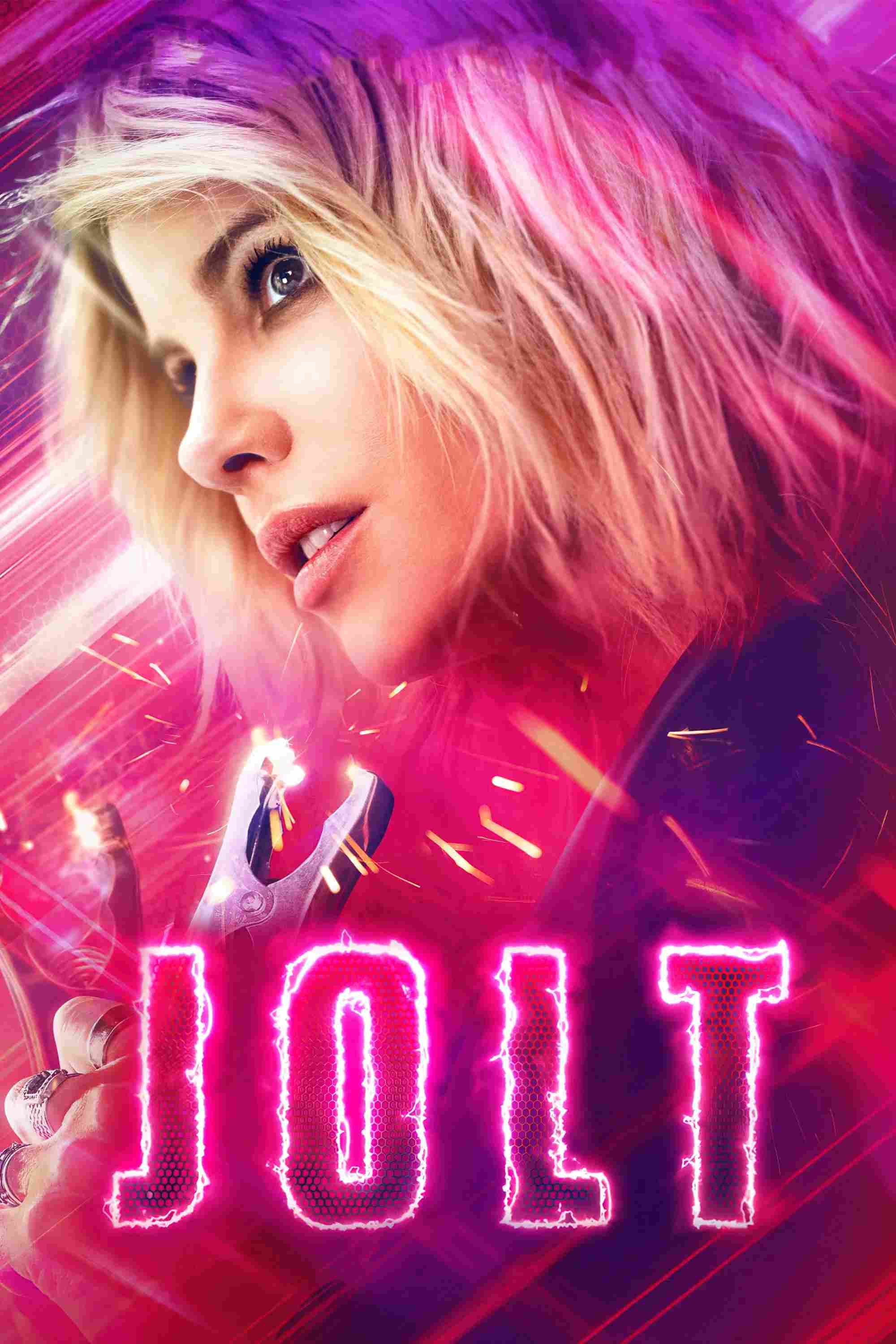 Poster chính thức của phim Phim Hành Động, Phim Giật Gân "Jolt" (Jolt - 2021), với sự tham gia của diễn viên Kate Beckinsale và Stanley Tucci.