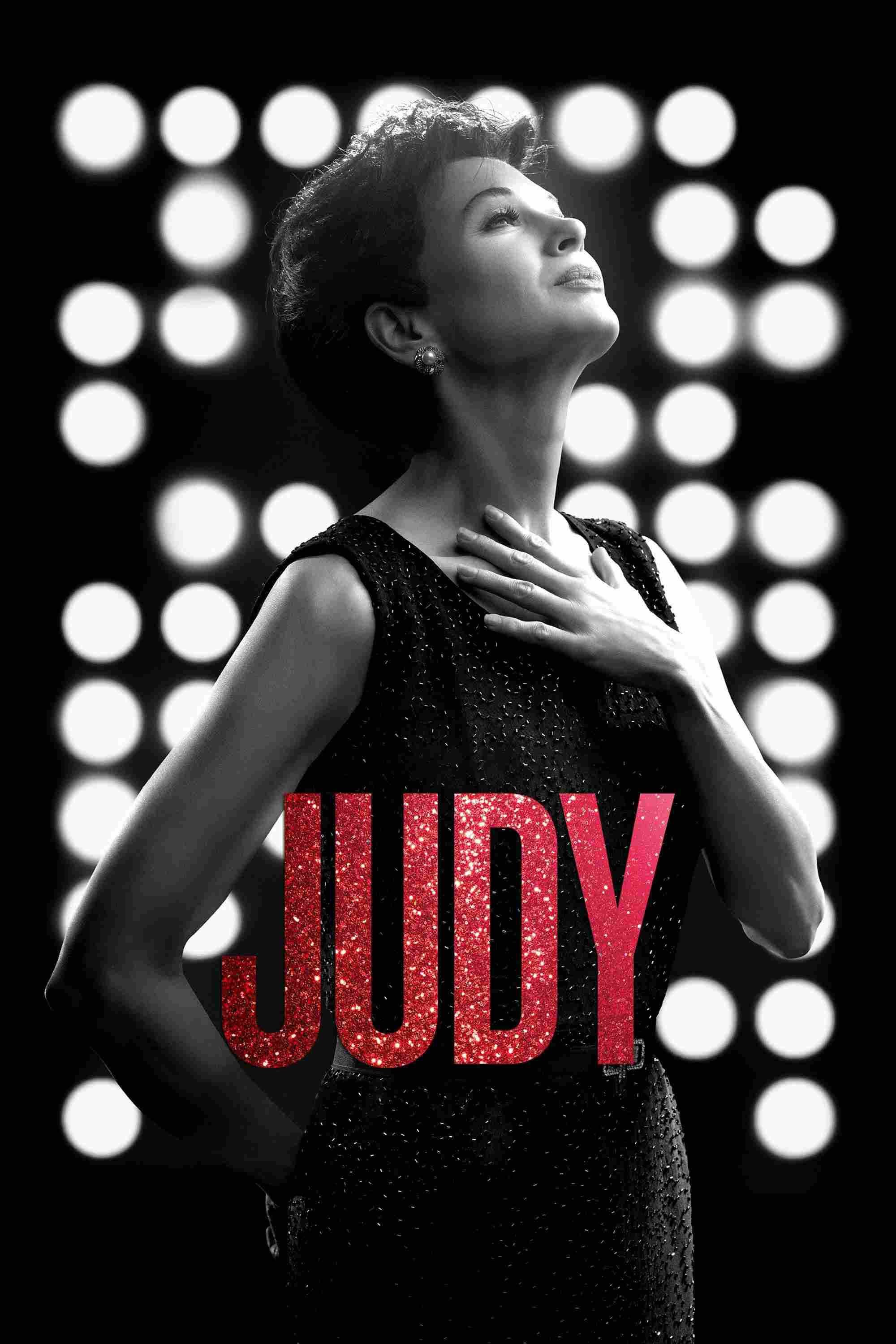 Poster chính thức của phim Phim Tâm Lý, Phim Lịch Sử "Judy" (Judy - 2019), với sự tham gia của diễn viên Renée Zellweger và Jessie Buckley.