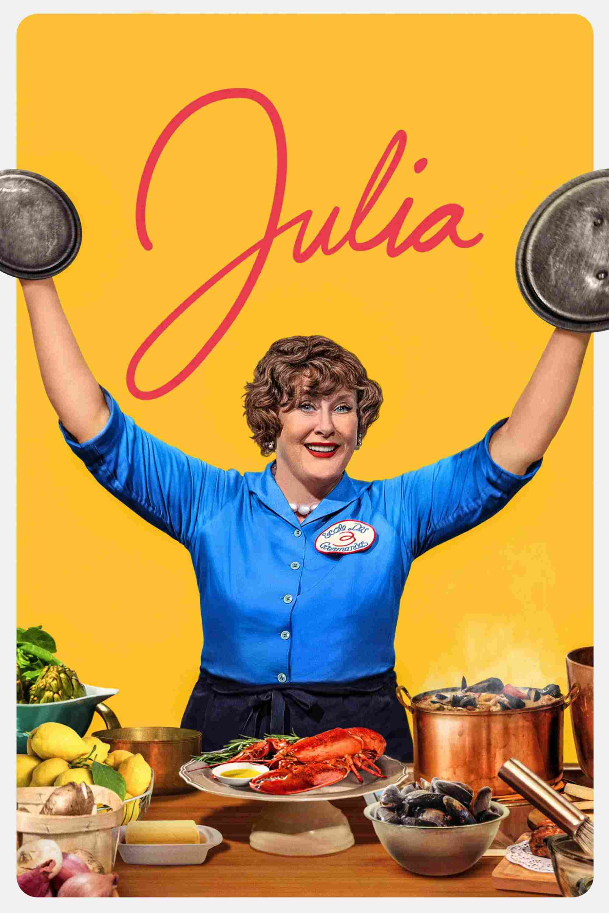 Poster chính thức của phim Phim Tâm Lý "Julia (Phần 2)" (Julia - 2022), với sự tham gia của diễn viên Sarah Lancashire và David Hyde Pierce.