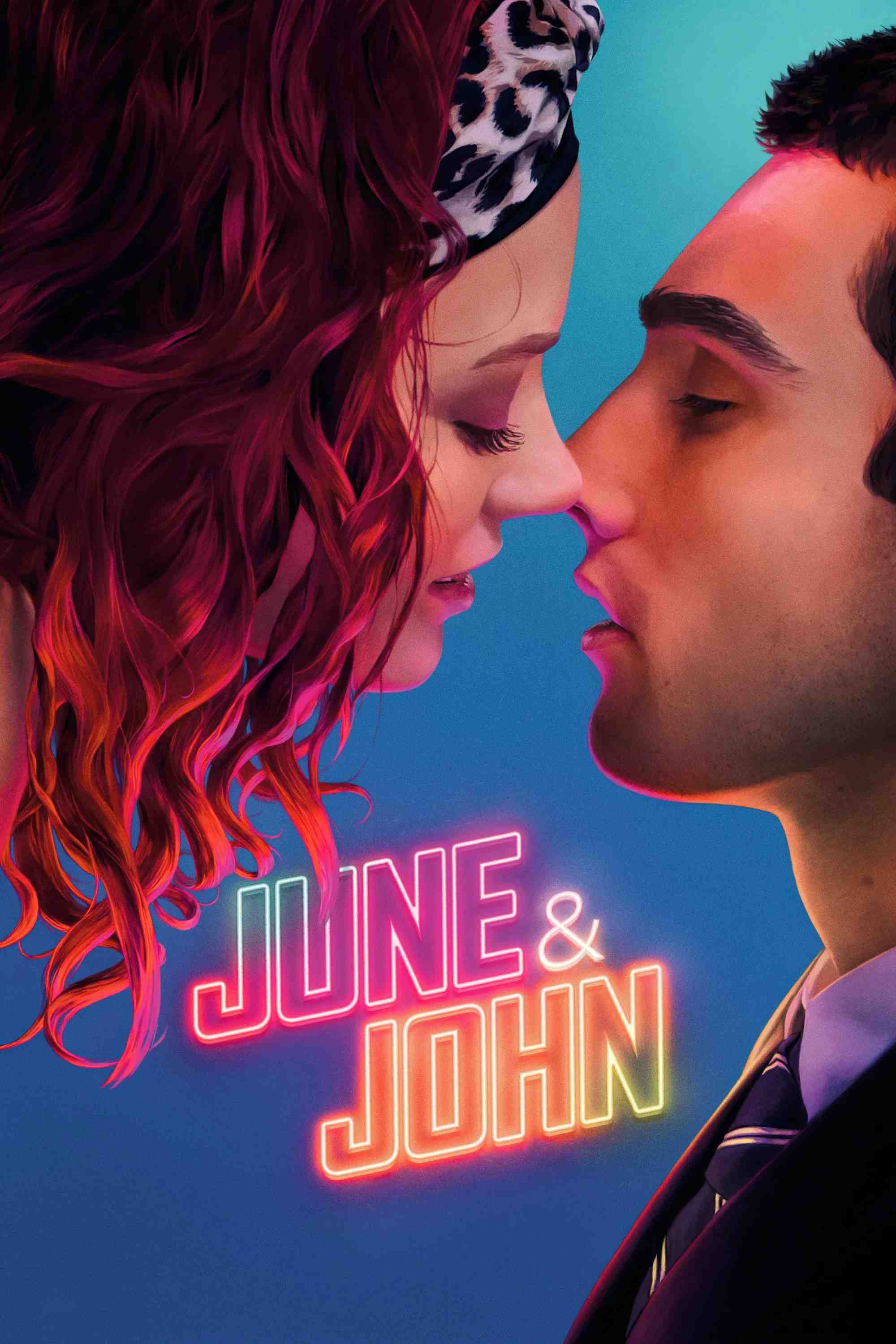 Poster chính thức của phim Phim Tình Cảm, Phim Giật Gân "June và John" (June and John - 2025), với sự tham gia của diễn viên Matilda Price và Luke Stanton Eddy.