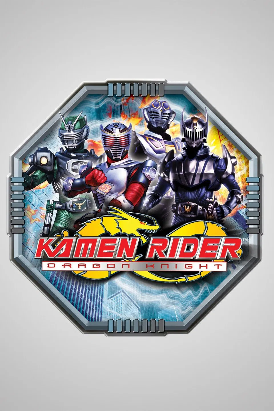 Poster chính thức của phim Phim Hành Động & Phiêu Lưu, Phim Tâm Lý "Kamen Rider: Hiệp Sĩ Rồng (Siêu Nhân Phi Long)" (Kamen Rider: Dragon Knight - 2009), với sự tham gia của diễn viên Stephen Ford và Matt Mullins.