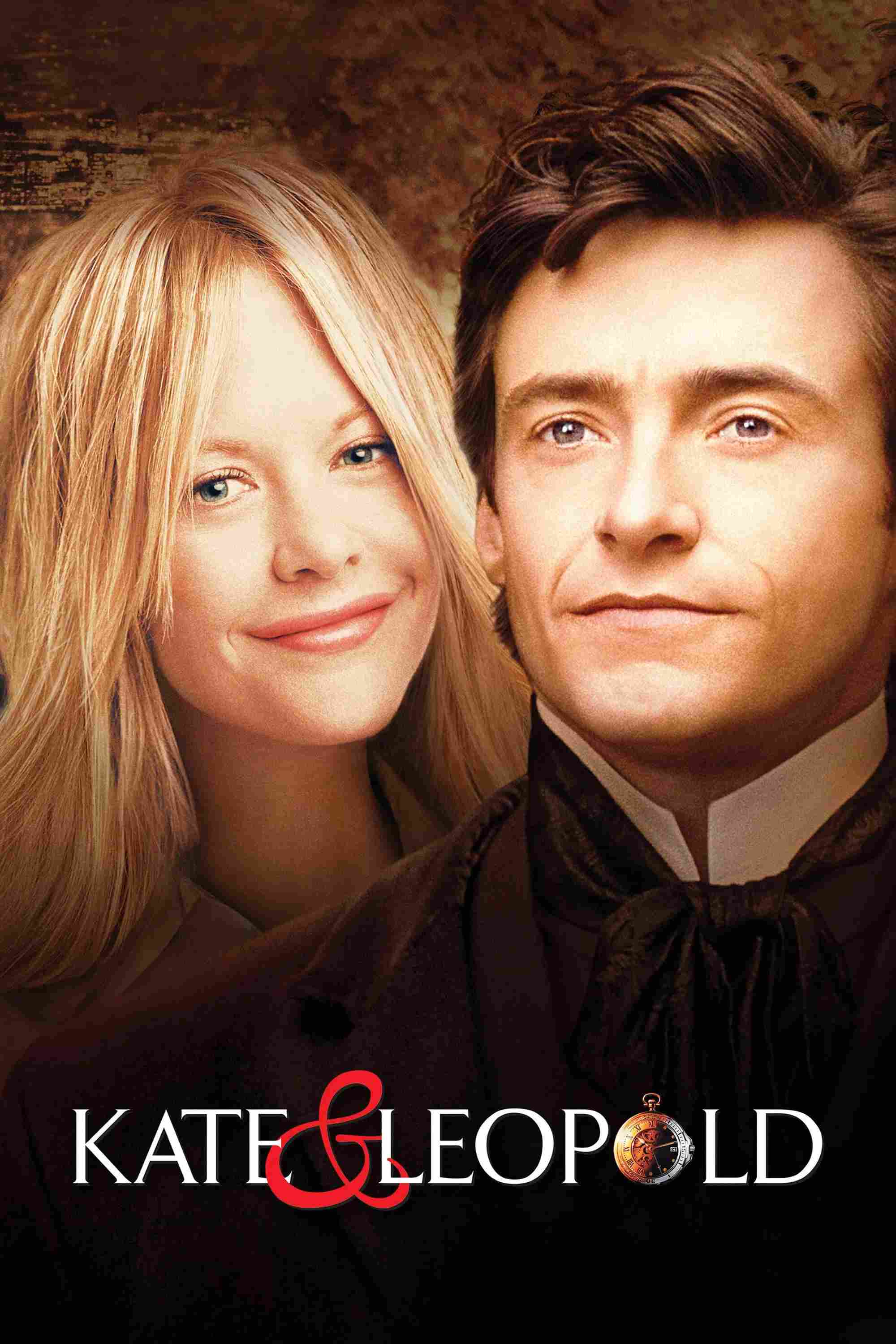 Poster chính thức của phim Phim Tình Cảm, Phim Hài "Kate & Leopold" (Kate & Leopold - 2001), với sự tham gia của diễn viên Meg Ryan và Hugh Jackman.