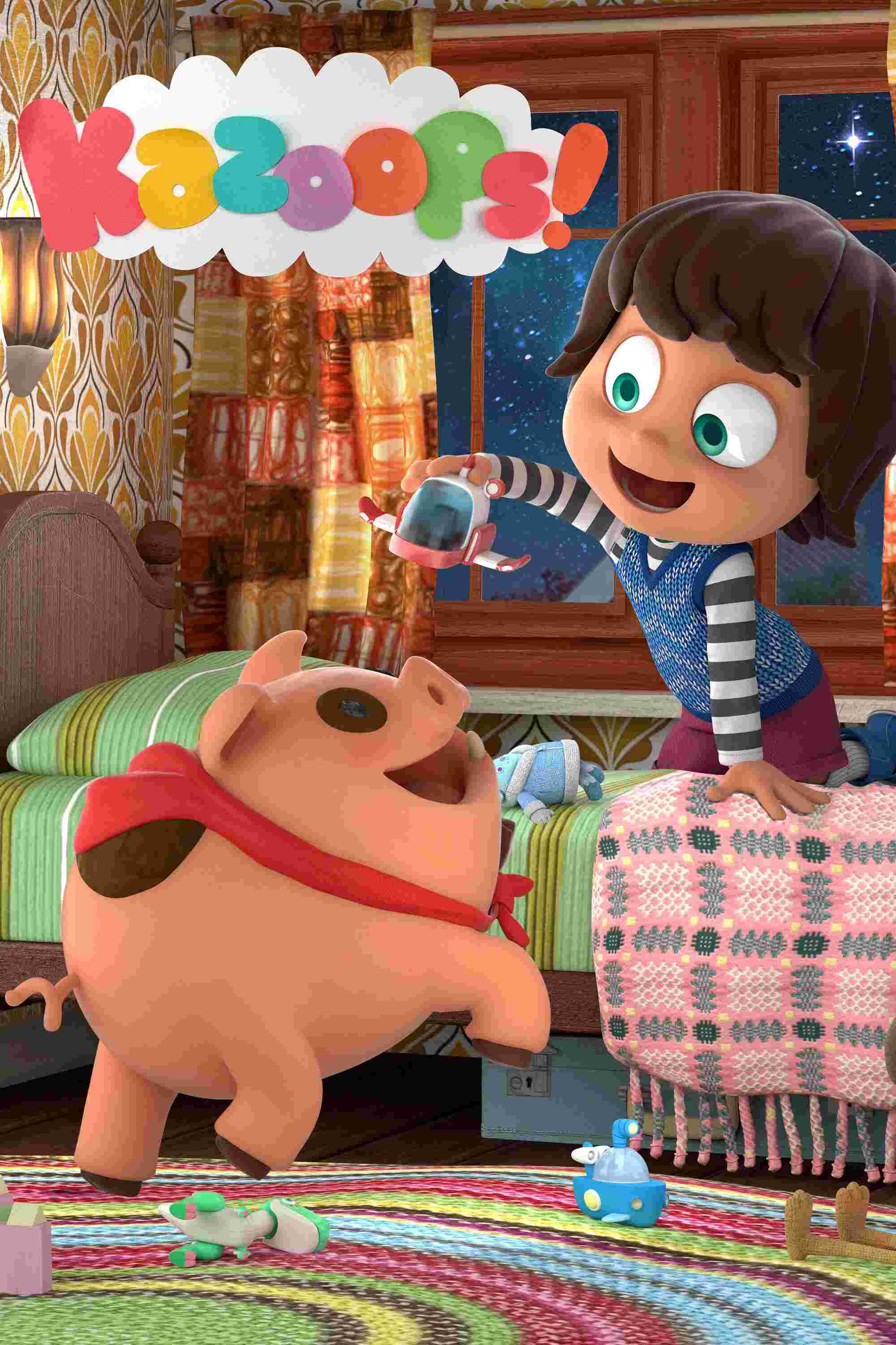 Poster chính thức của phim Phim Thiếu Nhi, Phim Hoạt Hình "Kazoops! (Phần 1)" (Kazoops! - 2016).