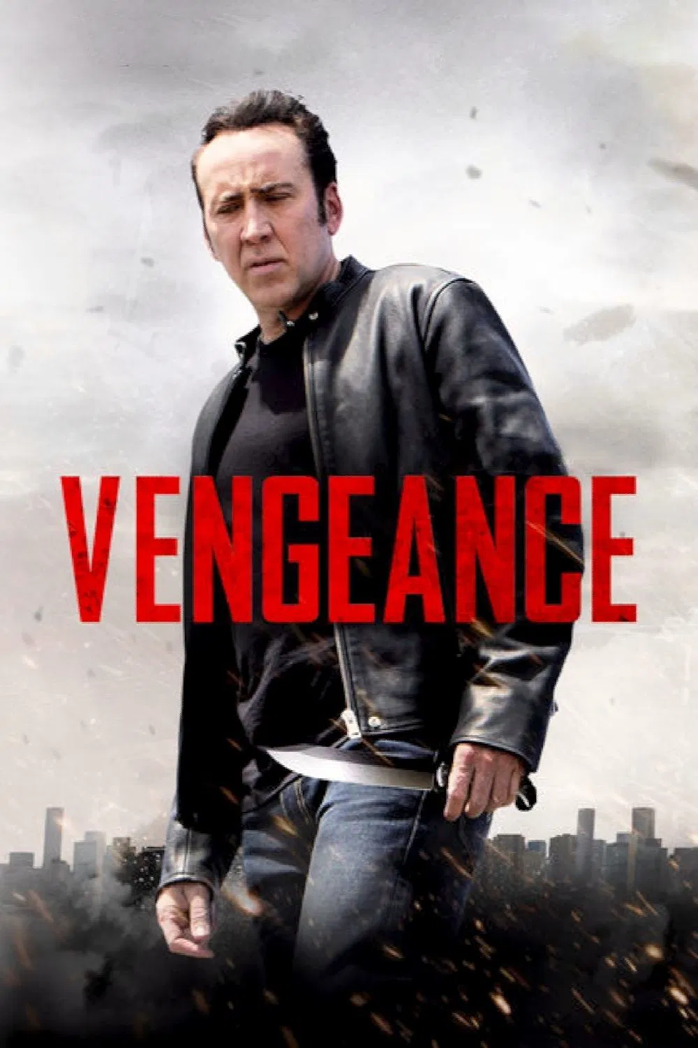 Poster chính thức của phim Phim Hành Động, Phim Tâm Lý "Kẻ Báo Thù" (Vengeance: A Love Story - 2017), với sự tham gia của diễn viên Nicolas Cage và Anna Hutchison.