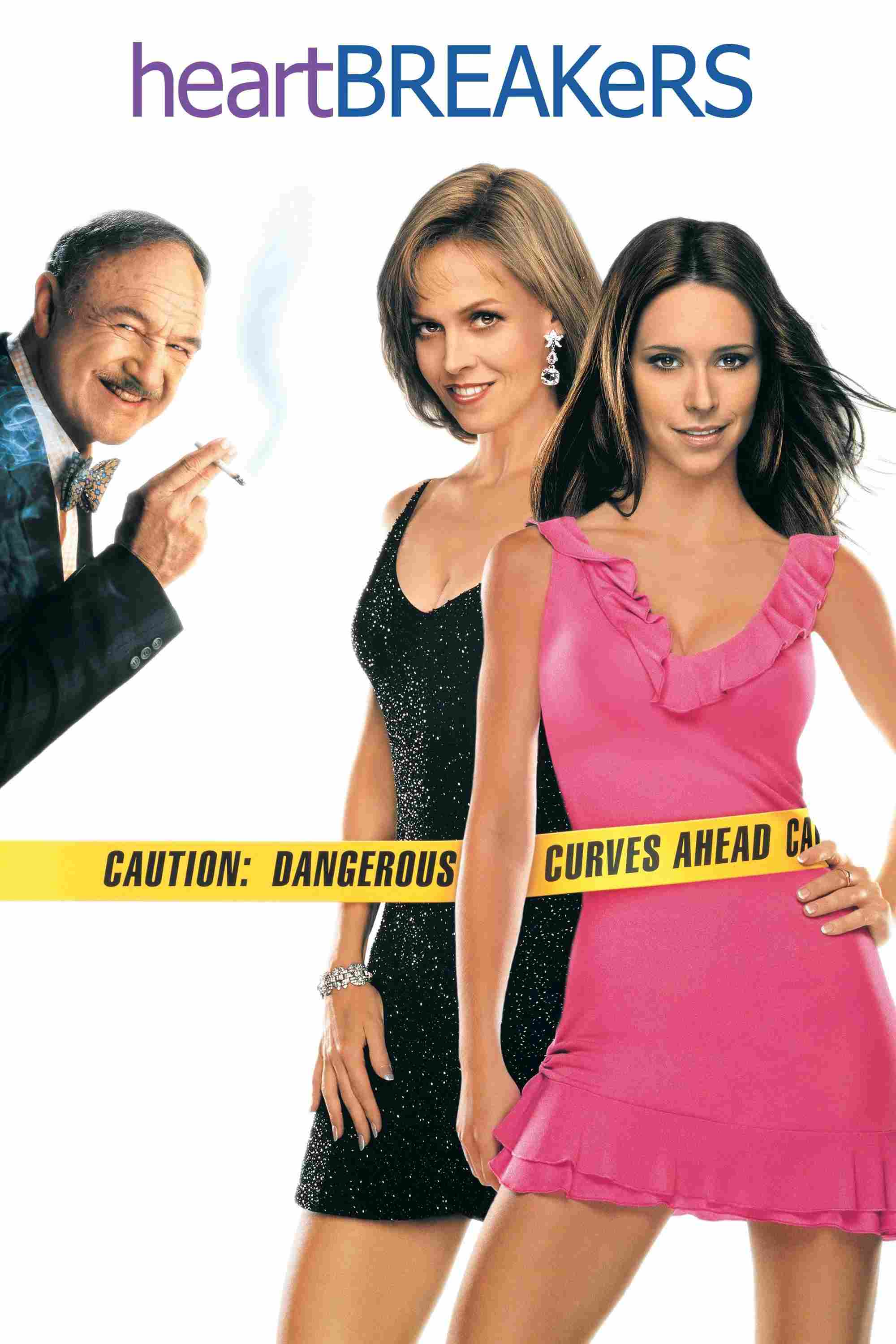 Poster chính thức của phim Phim Hài, Phim Tình Cảm "Kẻ Cắp Trái Tim" (Heartbreakers - 2001), với sự tham gia của diễn viên Sigourney Weaver và Jennifer Love Hewitt.