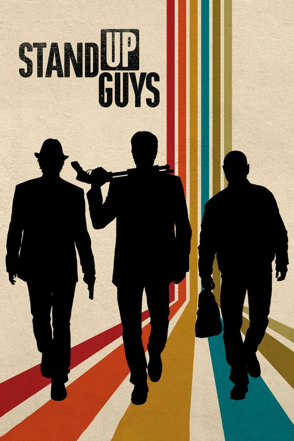 Poster chính thức của phim Phim Giật Gân, Phim Hài "Kẻ Chống Đối" (Stand Up Guys - 2012), với sự tham gia của diễn viên Christopher Walken và Al Pacino.