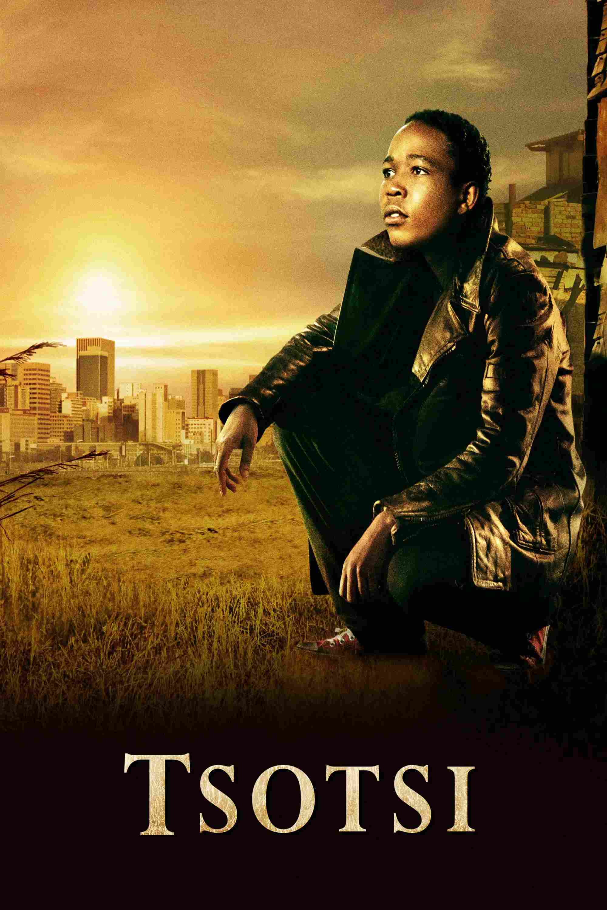 Poster chính thức của phim Phim Hình Sự, Phim Tâm Lý "Kẻ Đầu Gấu" (Tsotsi - 2005), với sự tham gia của diễn viên Presley Chweneyagae và Jerry Mofokeng.