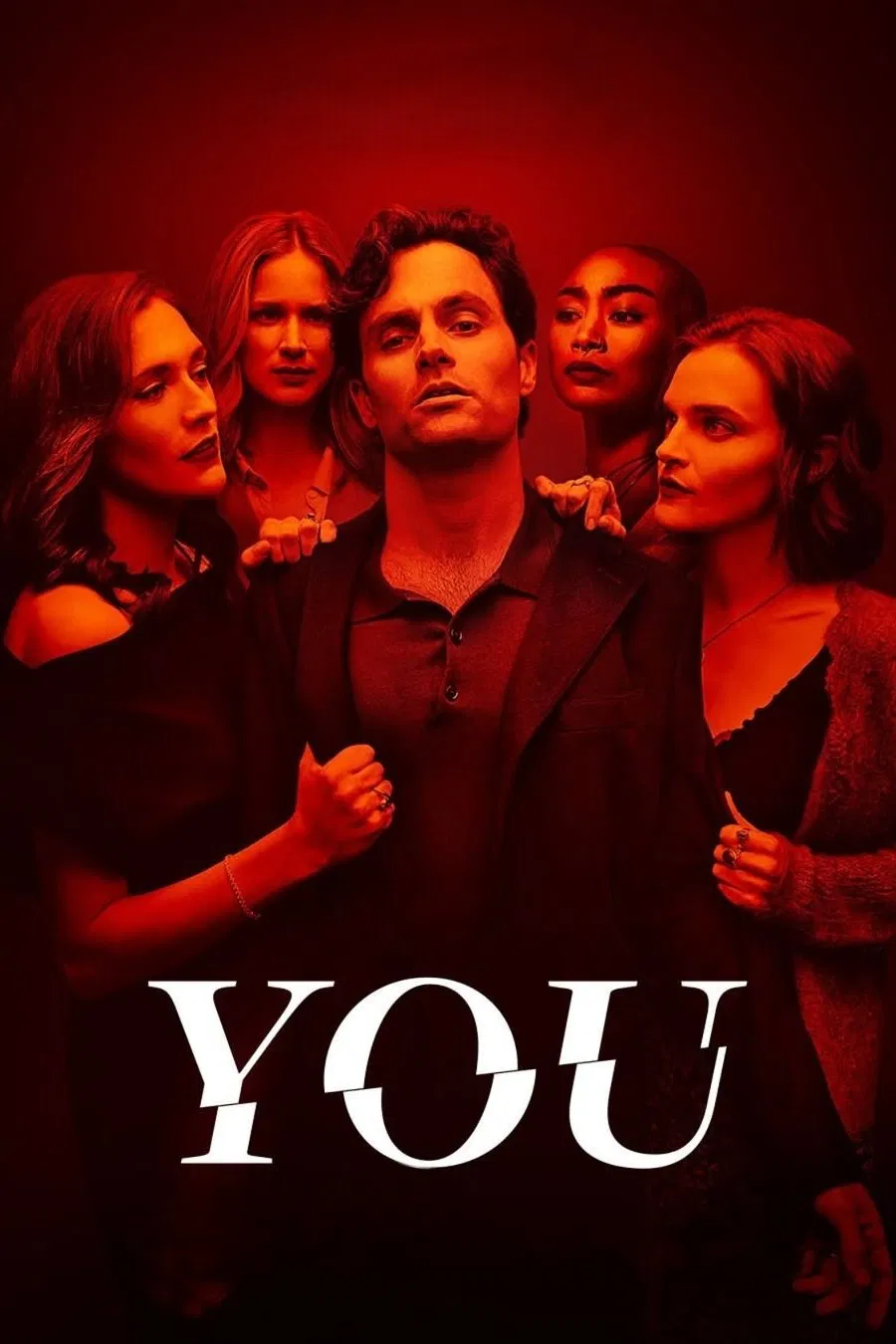 Poster chính thức của phim Phim Hình Sự "Kẻ Đeo Bám (Phần 1)" (You - 2018), với sự tham gia của diễn viên Penn Badgley và Charlotte Ritchie.