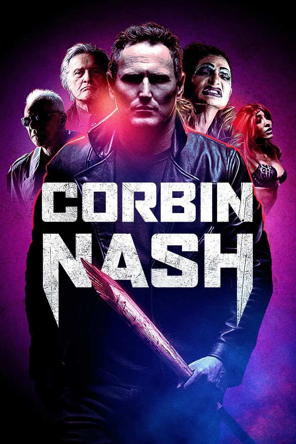 Poster chính thức của phim Phim Hành Động, Phim Kinh Dị "Kẻ Diệt Quỷ" (Corbin Nash - 2018), với sự tham gia của diễn viên Dean S. Jagger và Fernanda Romero.