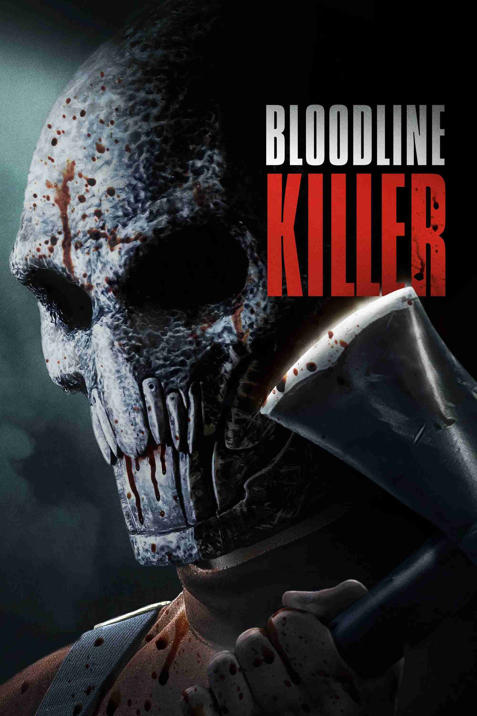 Poster chính thức của phim Phim Kinh Dị, Phim Giật Gân "Kẻ giết người huyết thống" (Bloodline Killer - 2024), với sự tham gia của diễn viên Bruce Dern và Tyrese Gibson.