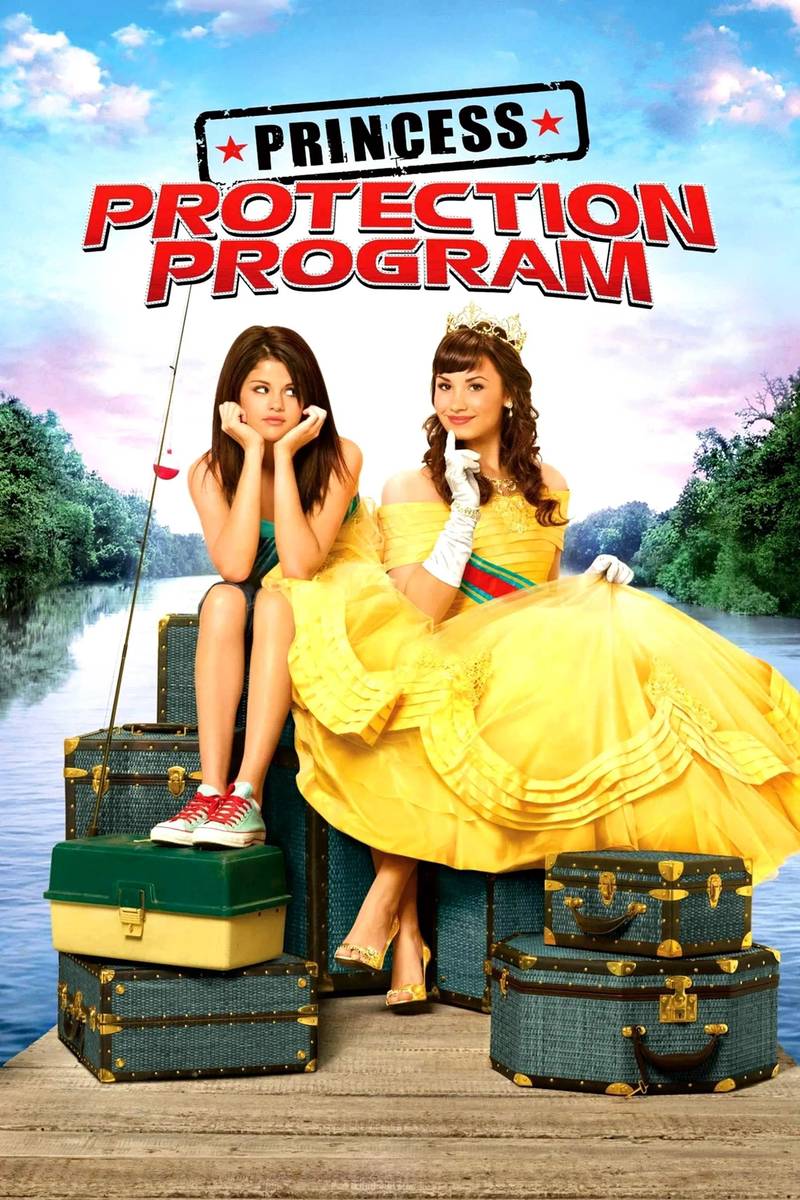 Poster chính thức của phim Phim Gia Đình, Phim Truyền Hình "Kế Hoạch Bảo Vệ Công Chúa" (Princess Protection Program - 2009), với sự tham gia của diễn viên Demi Lovato và Selena Gomez.