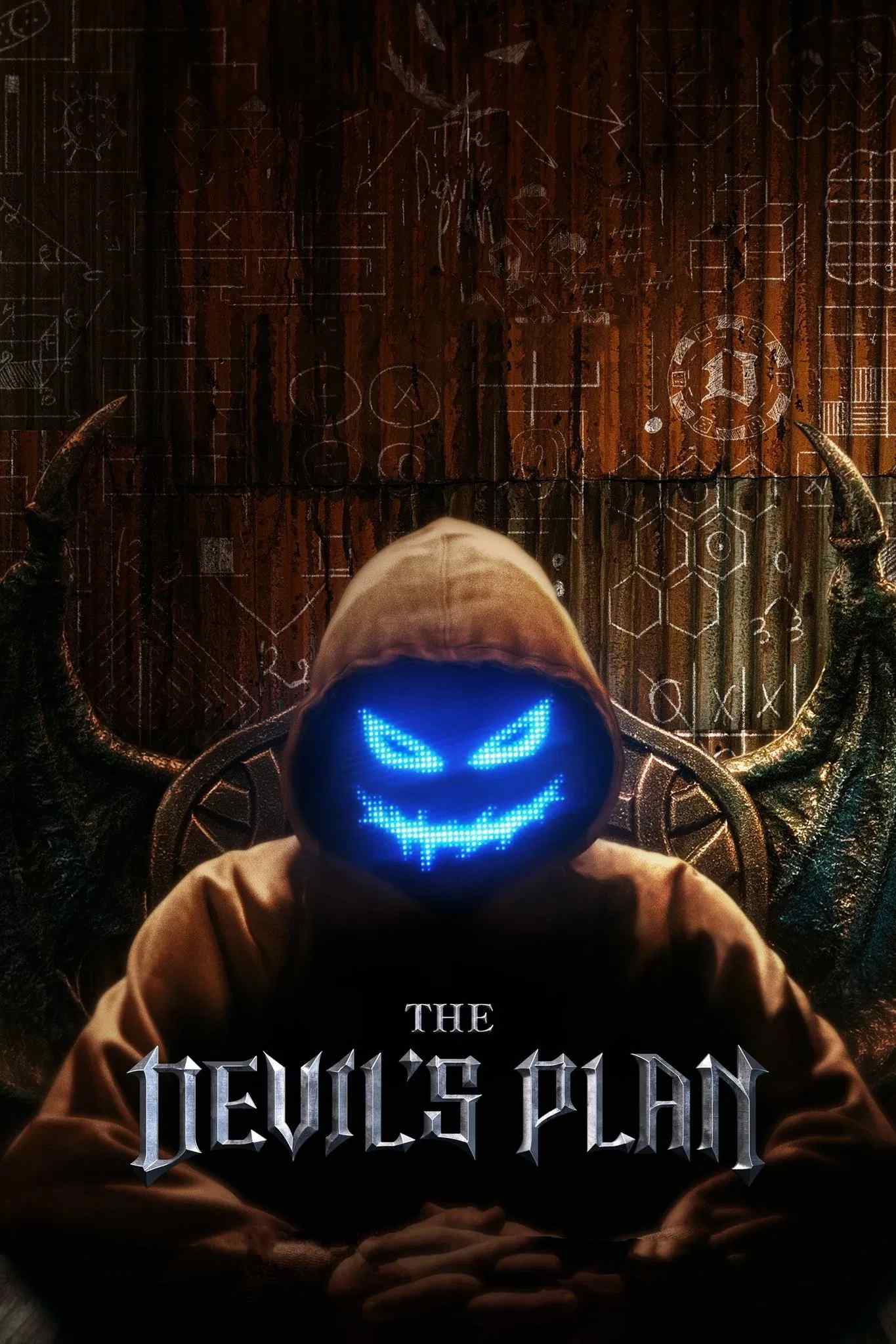 Poster chính thức của phim Truyền Hình Thực Tế "Kế hoạch của quỷ dữ" (The Devil's Plan - 2023), với sự tham gia của diễn viên CHUU và Jung Hyun-gyu.