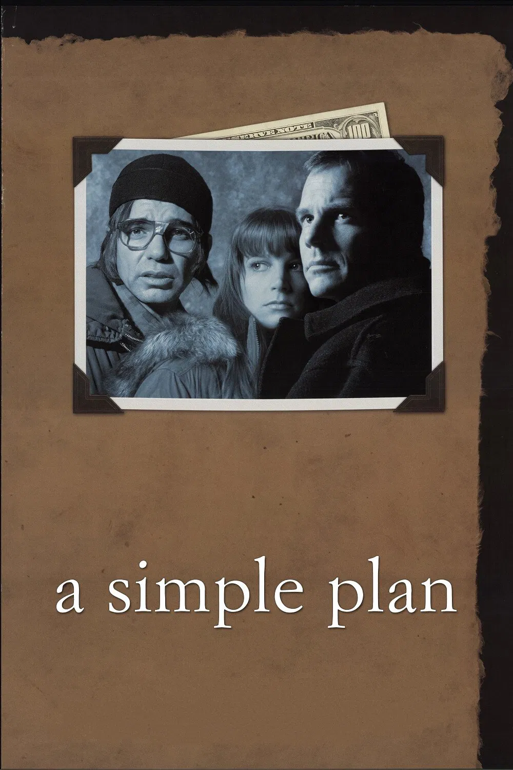 Poster chính thức của phim Phim Hình Sự, Phim Tâm Lý "Kế Hoạch Đơn Giản" (A Simple Plan - 1998), với sự tham gia của diễn viên Billy Bob Thornton và Bill Paxton.
