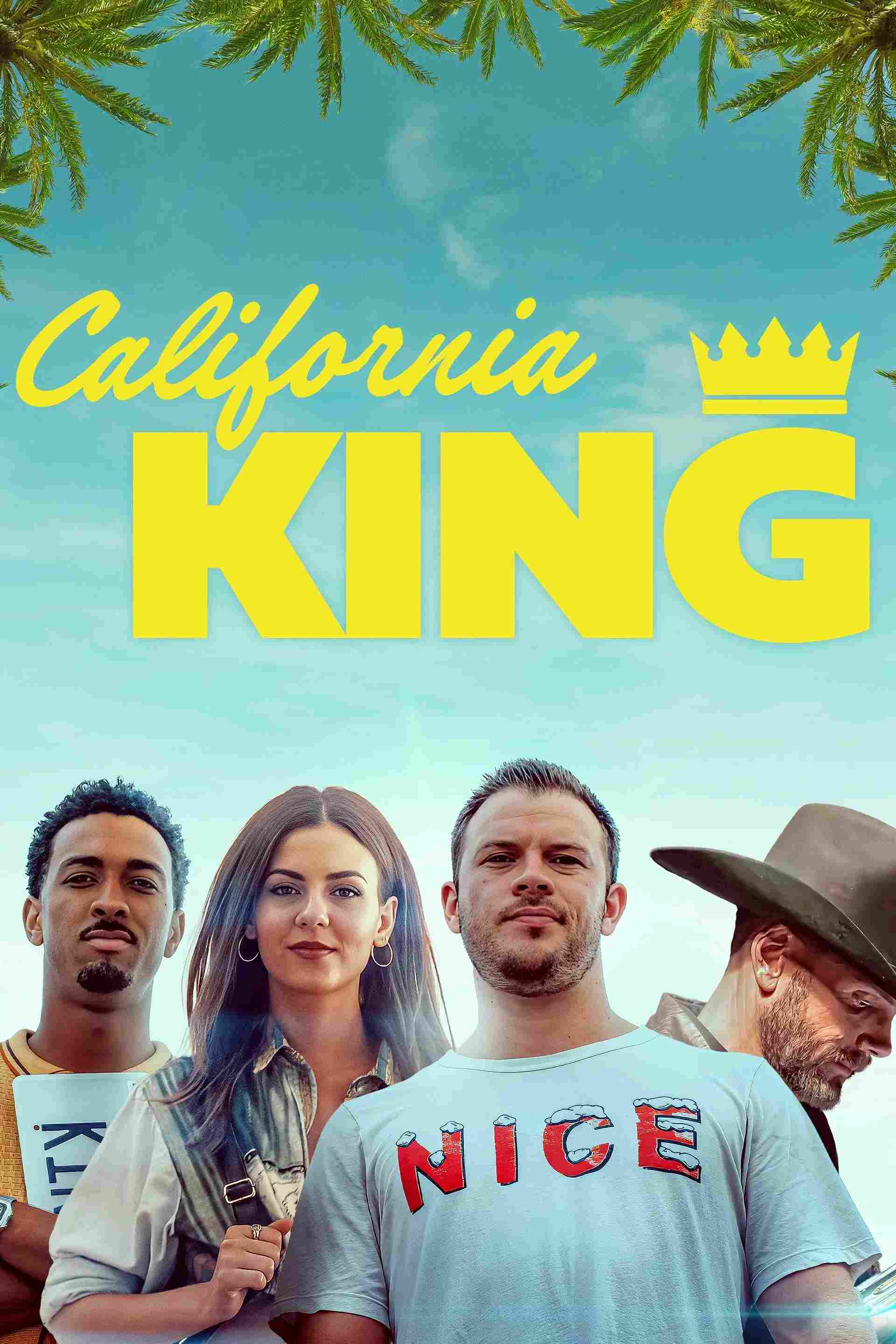 Poster chính thức của phim Phim Hài, Phim Hành Động "Kế Hoạch Quá Khổ" (California King - 2025), với sự tham gia của diễn viên Travis "Taco" Bennett và Jimmy Tatro.