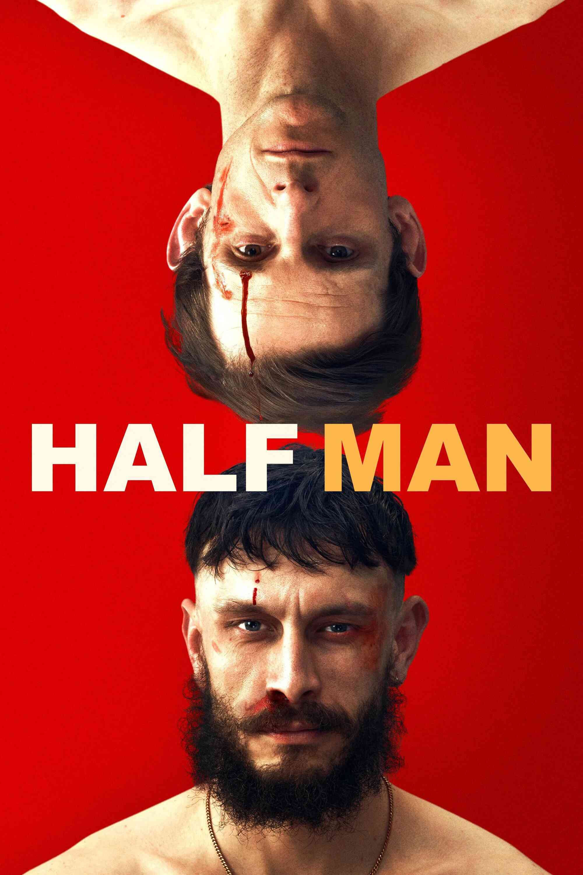 Poster chính thức của phim Phim Tâm Lý "Kẻ Không Trọn Vẹn" (Half Man - 2026), với sự tham gia của diễn viên Jamie Bell và Richard Gadd.