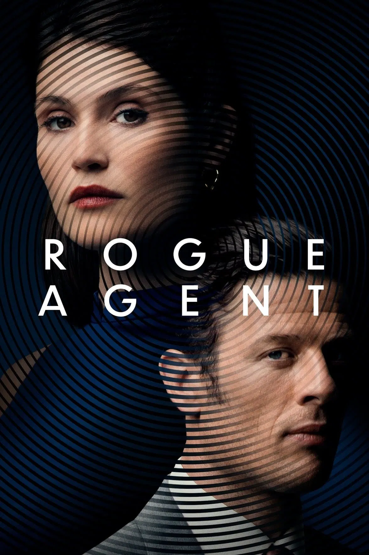 Poster chính thức của phim Phim Giật Gân, Phim Tâm Lý "Kẻ Lừa Đảo" (Rogue Agent - 2022), với sự tham gia của diễn viên Gemma Arterton và James Norton.