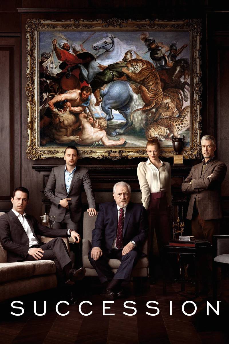 Poster chính thức của phim Phim Tâm Lý, Phim Hài "Kế Nghiệp (Phần 2)" (Succession - 2018), với sự tham gia của diễn viên Jeremy Strong và Kieran Culkin.