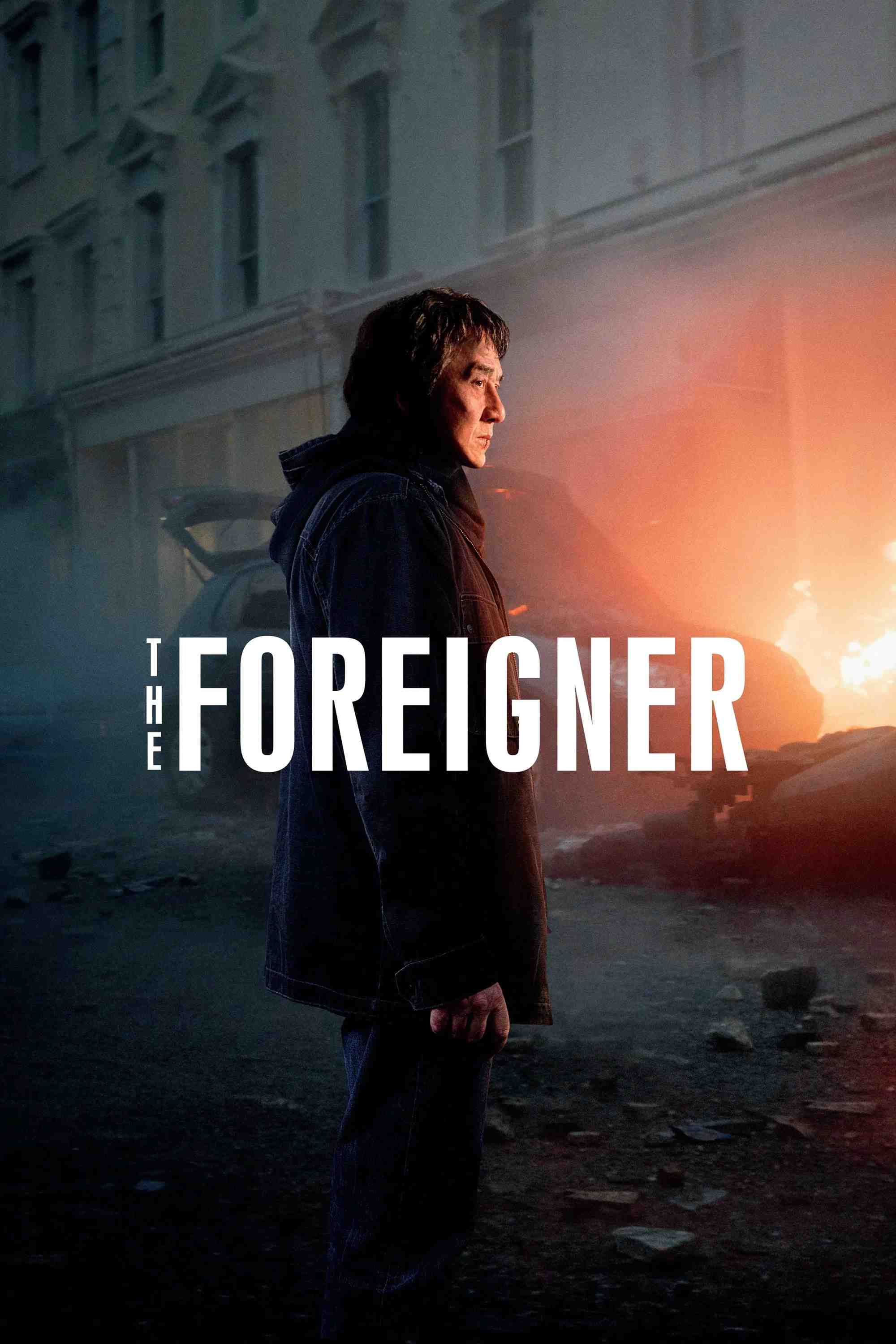 Poster chính thức của phim Phim Hành Động, Phim Giật Gân "Kẻ Ngoại Tộc" (The Foreigner - 2017), với sự tham gia của diễn viên Pierce Brosnan và Thành Long.