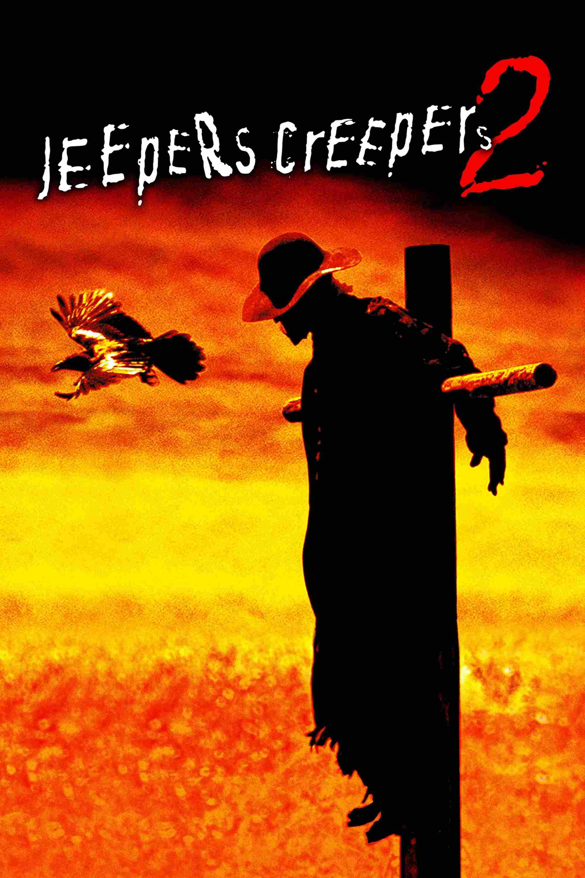Poster chính thức của phim Phim Kinh Dị "Kẻ Săn Lùng Sợ Hãi 2" (Jeepers Creepers 2 - 2003), với sự tham gia của diễn viên Travis Schiffner và Ray Wise.