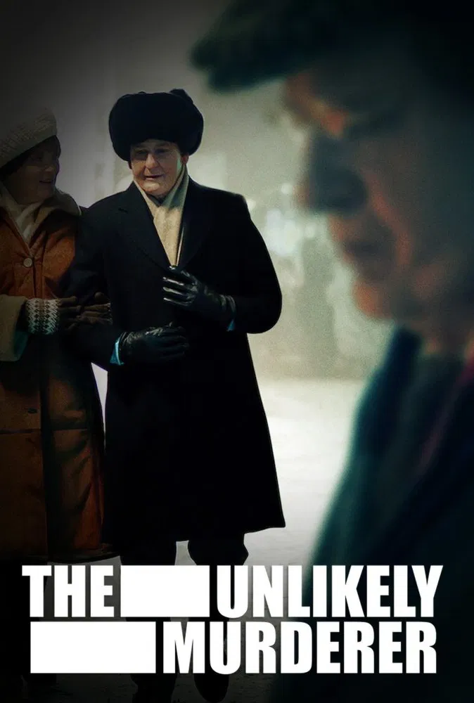 Poster chính thức của phim Phim Tâm Lý "Kẻ sát nhân không ngờ" (The Unlikely Murderer - 2021), với sự tham gia của diễn viên Robert Gustafsson và Mikael Persbrandt.