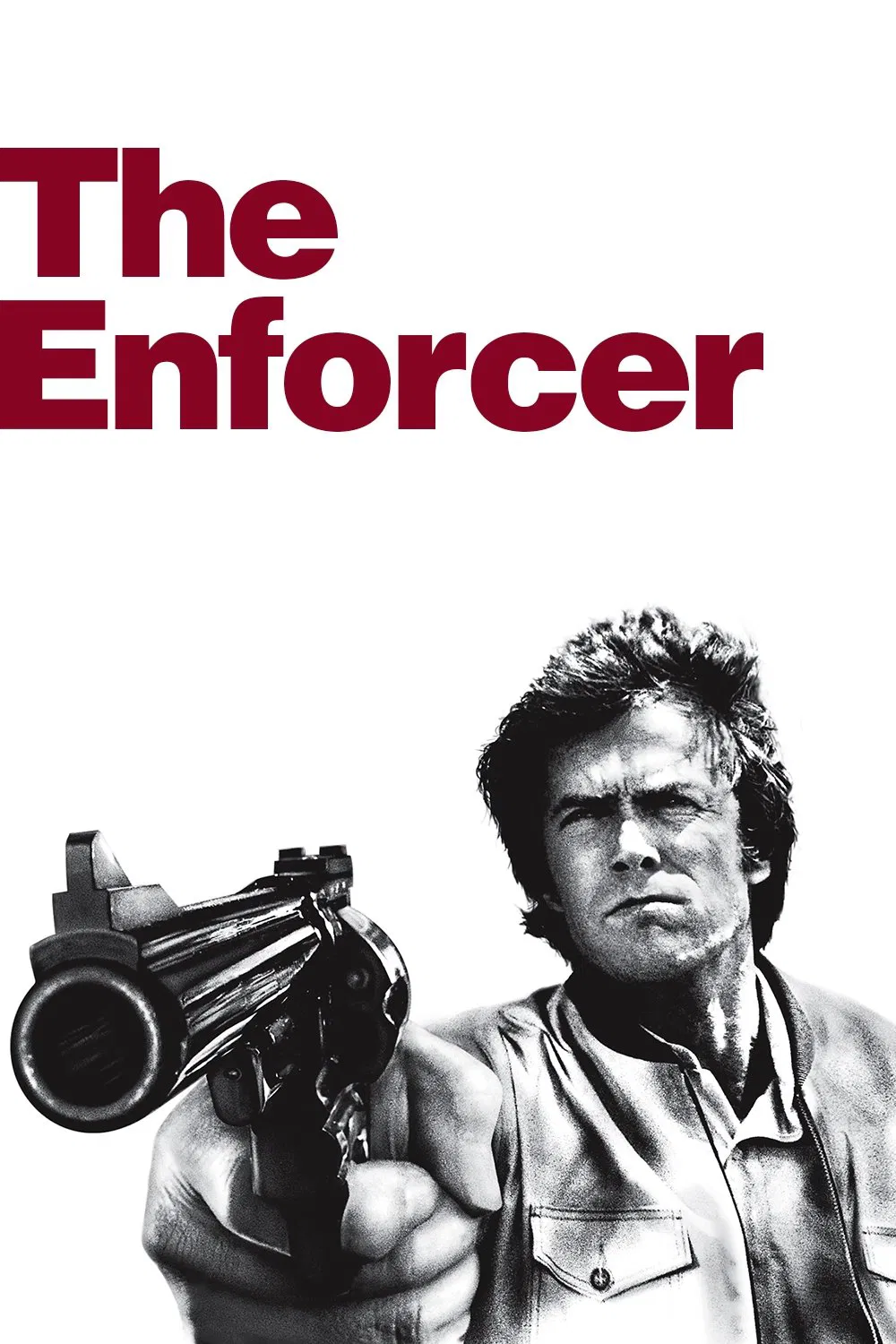 Poster chính thức của phim Phim Hình Sự, Phim Hành Động "Kẻ Thực Thi Công Lý" (The Enforcer - 1976), với sự tham gia của diễn viên Clint Eastwood và Tyne Daly.