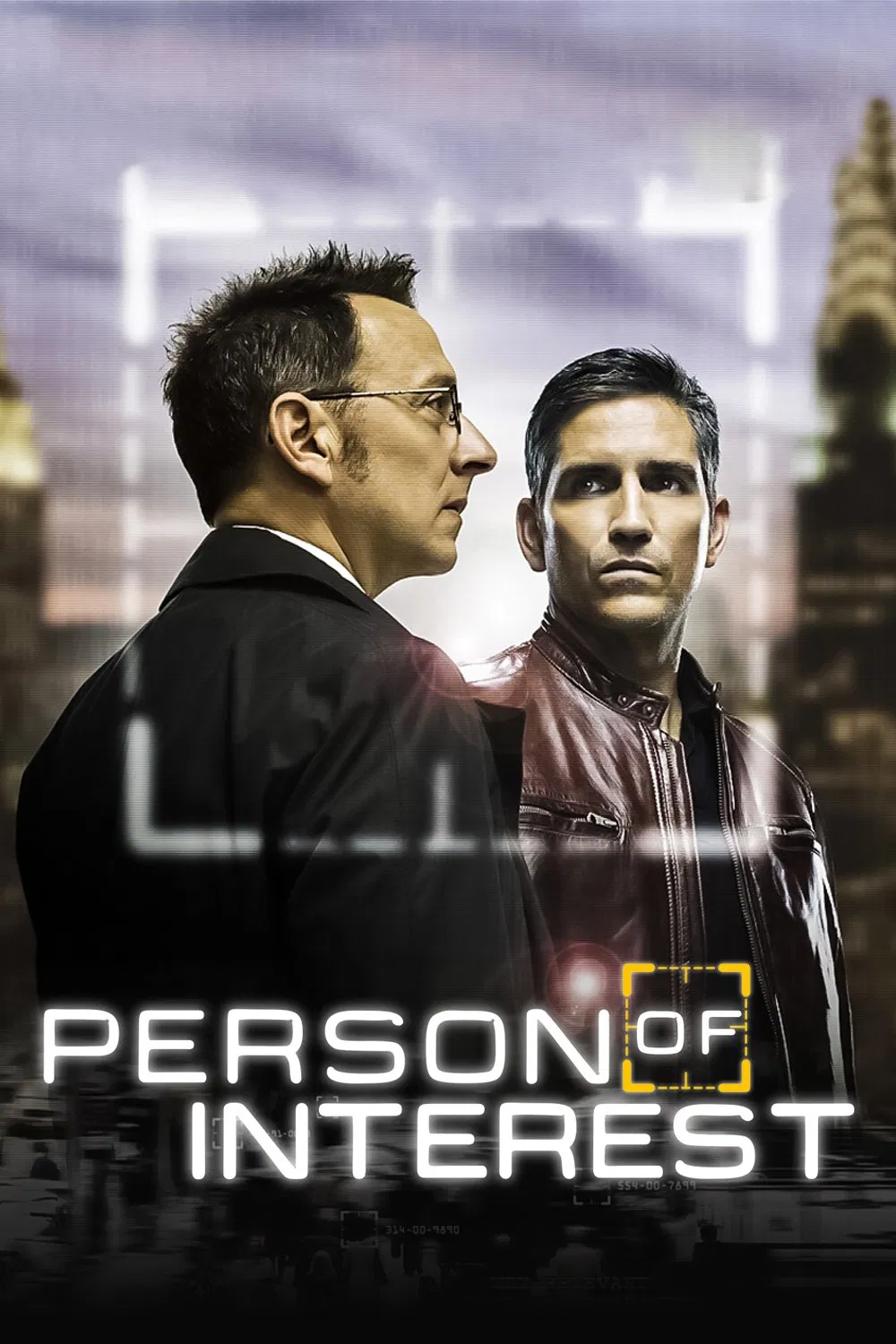 Poster chính thức của phim Phim Tâm Lý, Phim Hành Động & Phiêu Lưu "Kẻ Tình Nghi (Phần 1)" (Person of Interest - 2011), với sự tham gia của diễn viên Jim Caviezel và Michael Emerson.