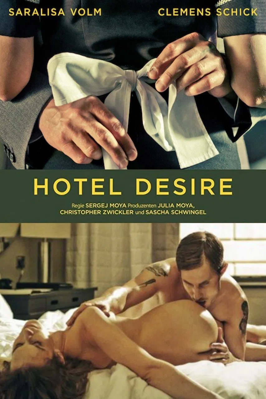 Poster chính thức của phim Phim Tâm Lý, Phim Tình Cảm "Khách Sạn Đam Mê" (Hotel Desire - 2011), với sự tham gia của diễn viên Saralisa Volm và Clemens Schick.