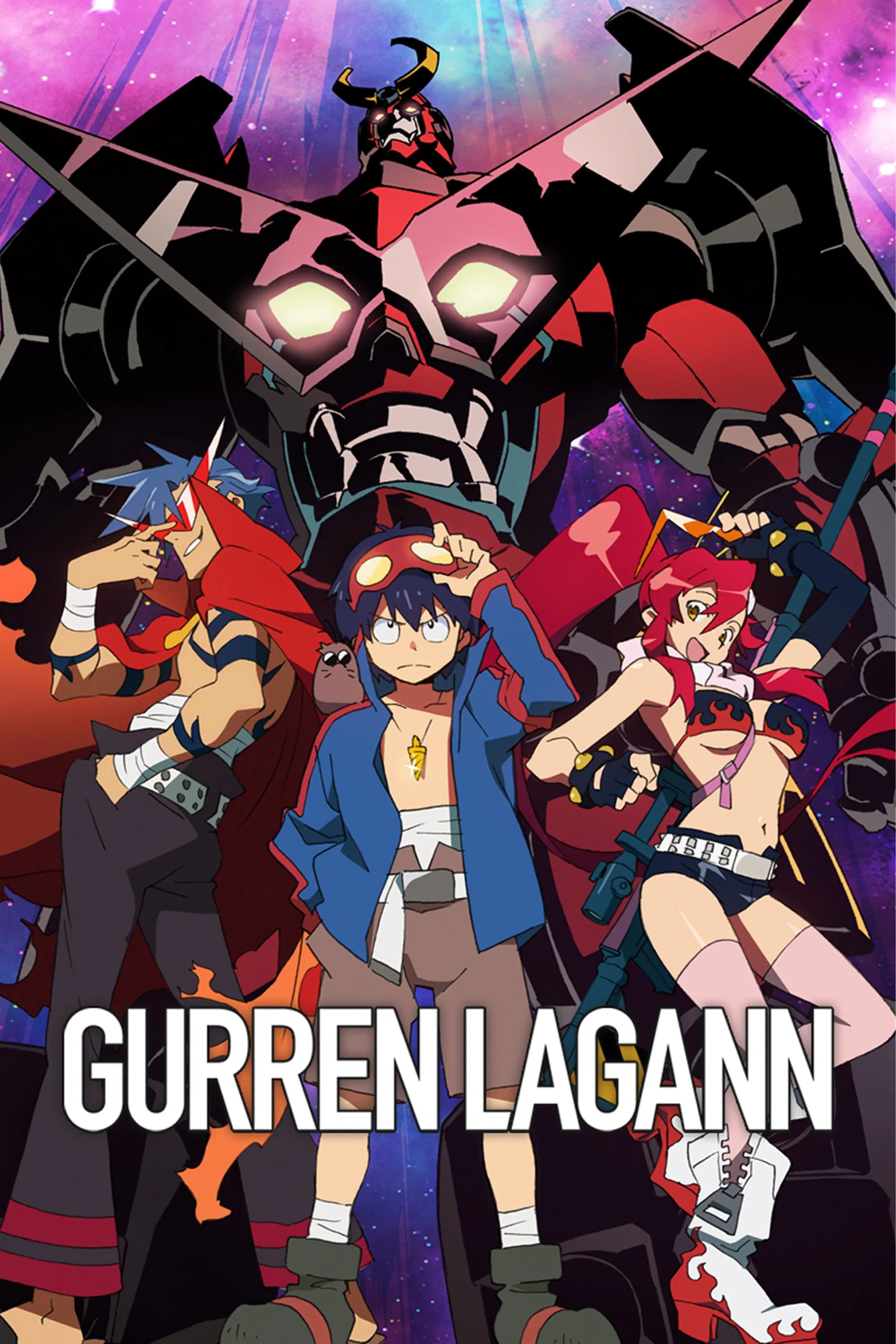 Poster phim Khám Phá Thế Giới (Tengen Toppa Gurren Lagann)