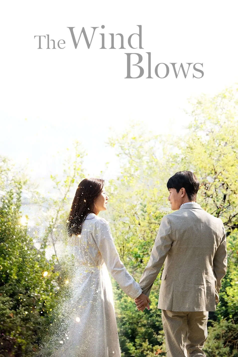 Poster chính thức của phim Phim Tâm Lý "Khi gió thổi" (The Wind Blows - 2019), với sự tham gia của diễn viên Kam Woo-sung và Kim Ha-neul.