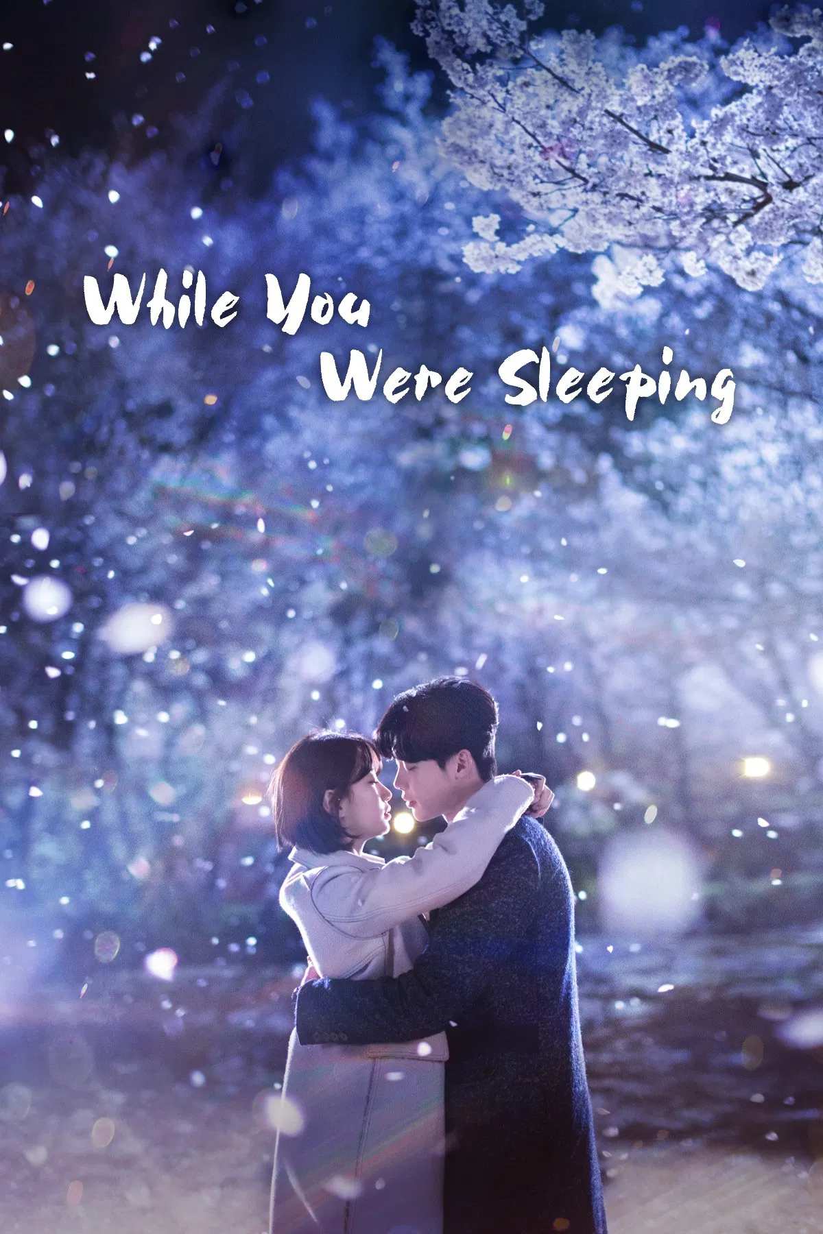 Poster chính thức của phim Phim Viễn Tưởng & Giả Tưởng, Phim Tâm Lý "Khi Nàng Say Giấc" (While You Were Sleeping - 2017), với sự tham gia của diễn viên Suzy và Lee Jong-suk.