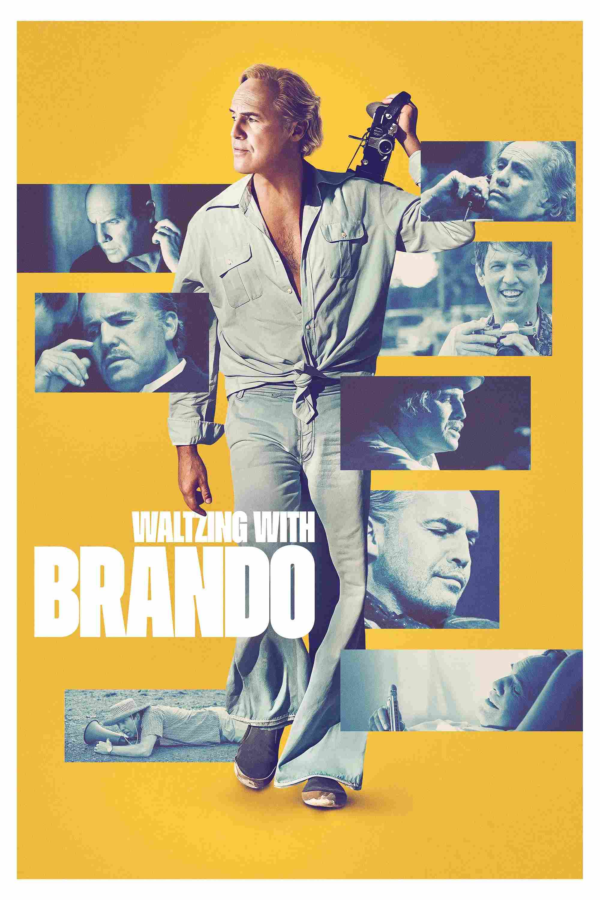 Poster chính thức của phim Phim Tâm Lý, Phim Hài "Khiêu Vũ Cùng Brando" (Waltzing with Brando - 2025), với sự tham gia của diễn viên Billy Zane và Jon Heder.