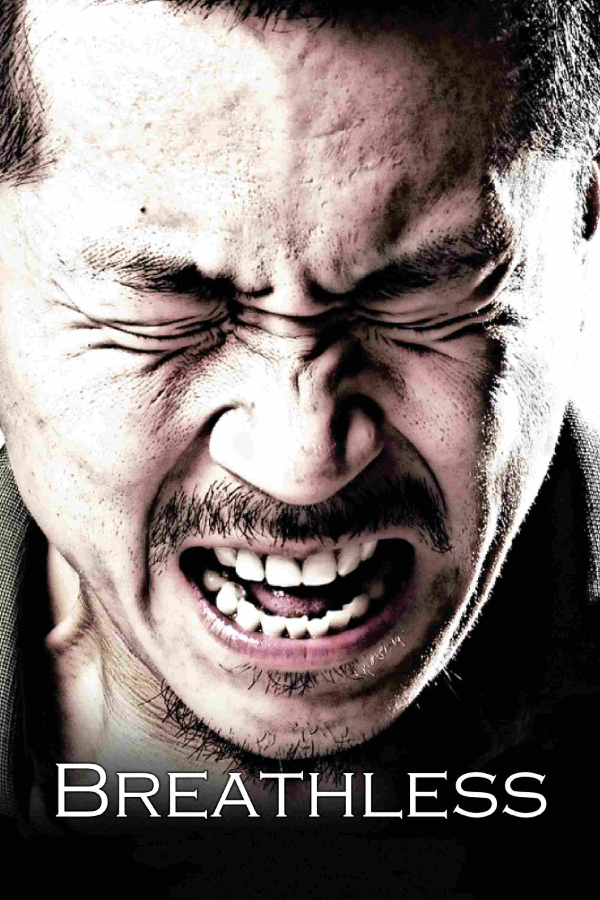 Poster chính thức của phim Phim Hình Sự, Phim Tâm Lý "Khó Thở" (Breathless - 2009), với sự tham gia của diễn viên Yang Ik-june và Kim Kkob-bi.