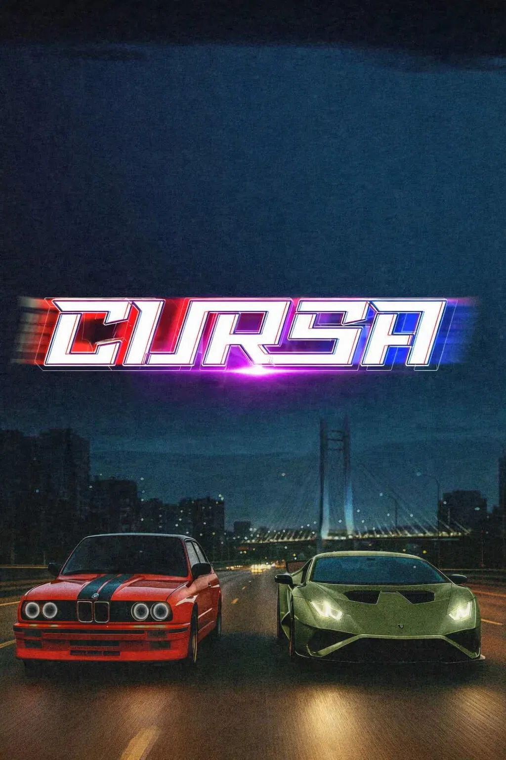 Poster chính thức của phim Phim Hành Động, Phim Phiêu Lưu "Khóa Học" (The Race - 2025), với sự tham gia của diễn viên Cristina Ștefania Codreanu và Codin Maticiuc.