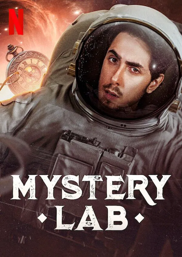 Poster chính thức của phim Phim Tài Liệu, Phim Hài "Khoa học và lịch sử cùng Felipe Castanhari" (Mystery Lab - 2020), với sự tham gia của diễn viên Felipe Castanhari và Guilherme Briggs.