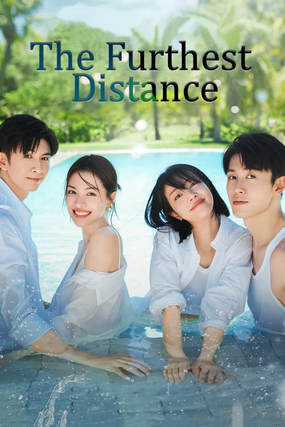 Poster chính thức của phim Phim Tâm Lý, Phim Viễn Tưởng & Giả Tưởng "Khoảng Cách Xa Nhất" (The Furthest Distance - 2023), với sự tham gia của diễn viên Zhong Chuxi và Trương Vân Long.