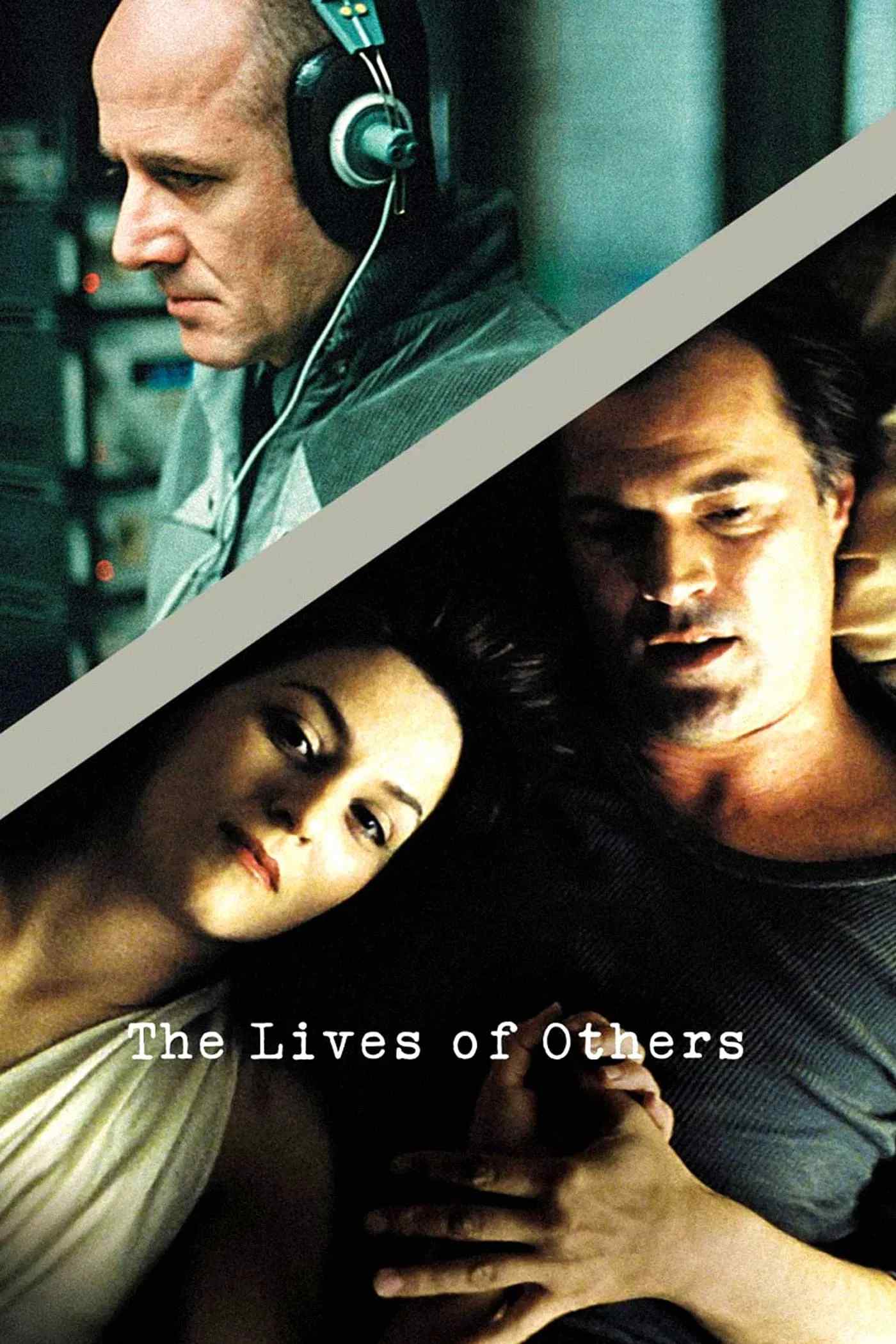 Poster chính thức của phim Phim Tâm Lý, Phim Giật Gân "Khoảnh Khắc Cuộc Đời" (The Lives of Others - 2006), với sự tham gia của diễn viên Martina Gedeck và Ulrich Mühe.