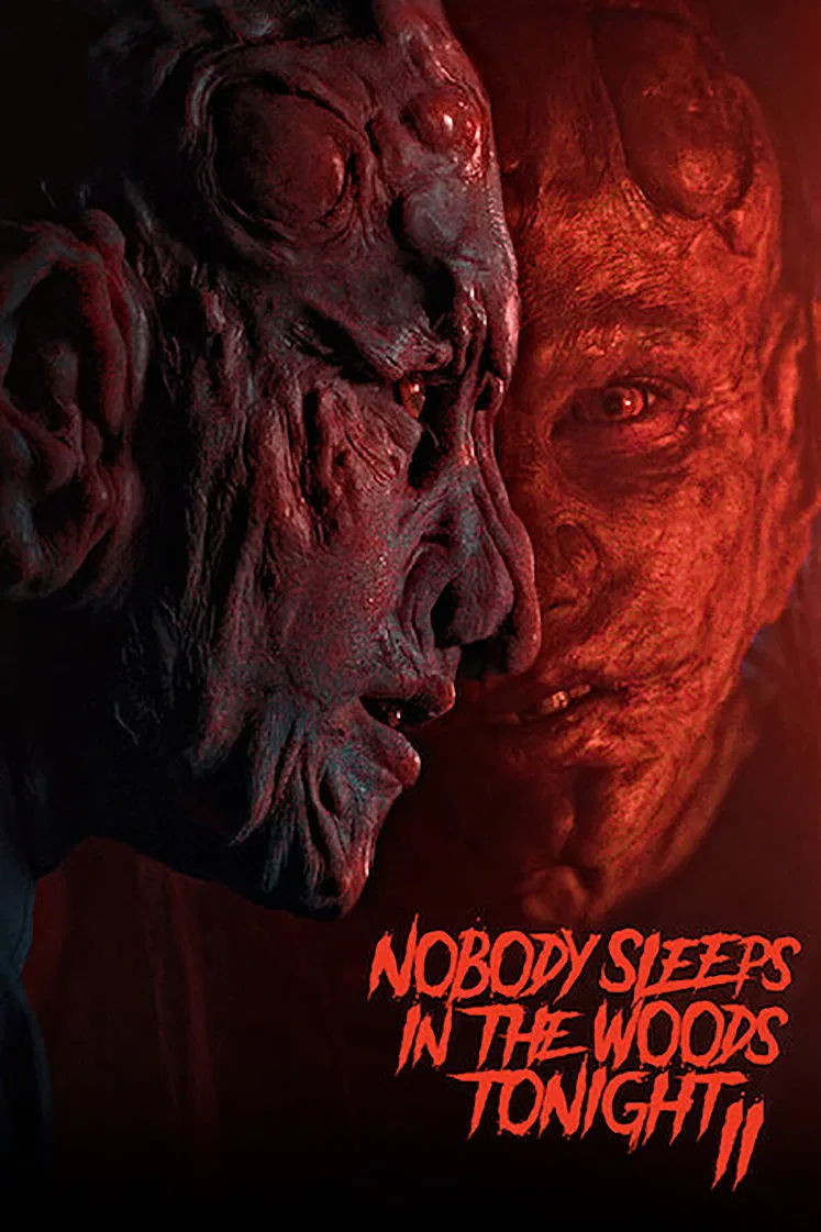 Poster chính thức của phim Phim Kinh Dị, Phim Giật Gân "Không Ai Ngủ Trong Rừng Đêm Nay 2" (Nobody Sleeps in the Woods Tonight 2 - 2021), với sự tham gia của diễn viên Mateusz Więcławek và Julia Wieniawa.