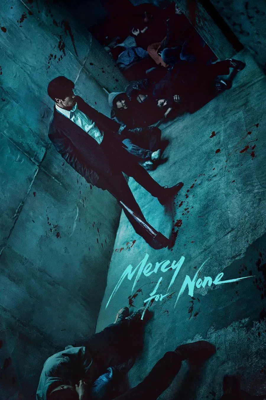 Poster chính thức của phim Phim Hành Động & Phiêu Lưu, Phim Tâm Lý "Không Dung Thứ" (Mercy for None - 2025), với sự tham gia của diễn viên So Ji-sub và Huh Joon-ho.