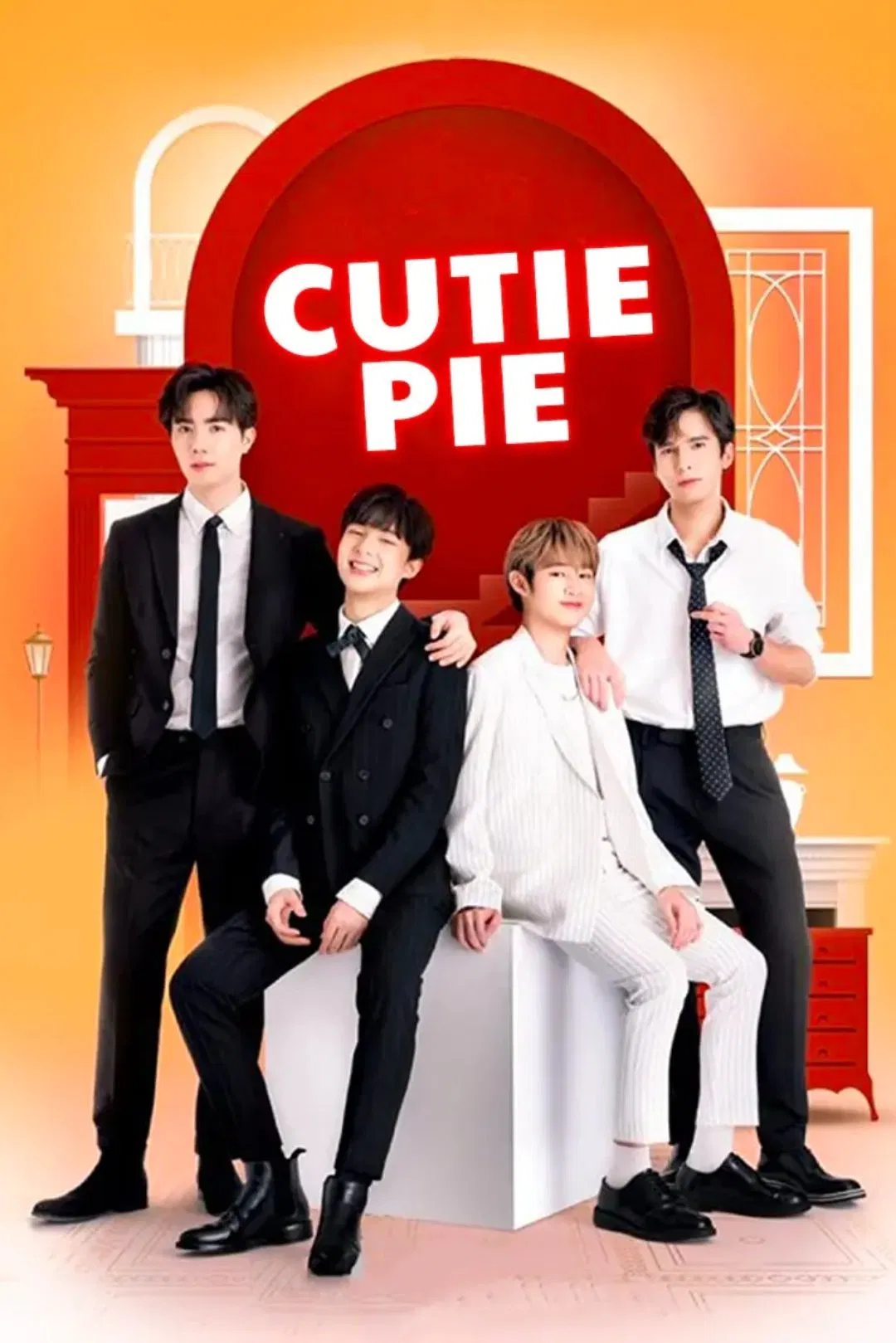 Poster chính thức của phim Phim Hài, Phim Tâm Lý "Không Nói Gì Anh Lại Bảo Em Ngốc 2" (Cutie Pie - 2022), với sự tham gia của diễn viên Pruk Panich và Chawarin Perdpiriyawong.
