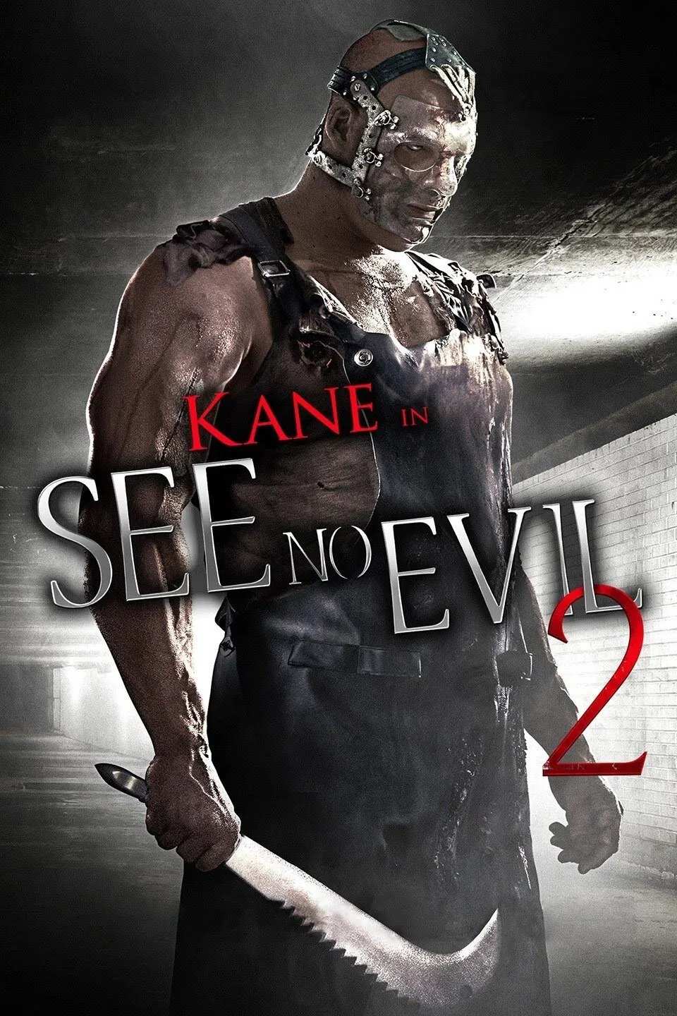 Poster chính thức của phim Phim Kinh Dị "Không Thấy Ác Quỷ 2" (See No Evil 2 - 2014), với sự tham gia của diễn viên Danielle Harris và Glenn Jacobs.