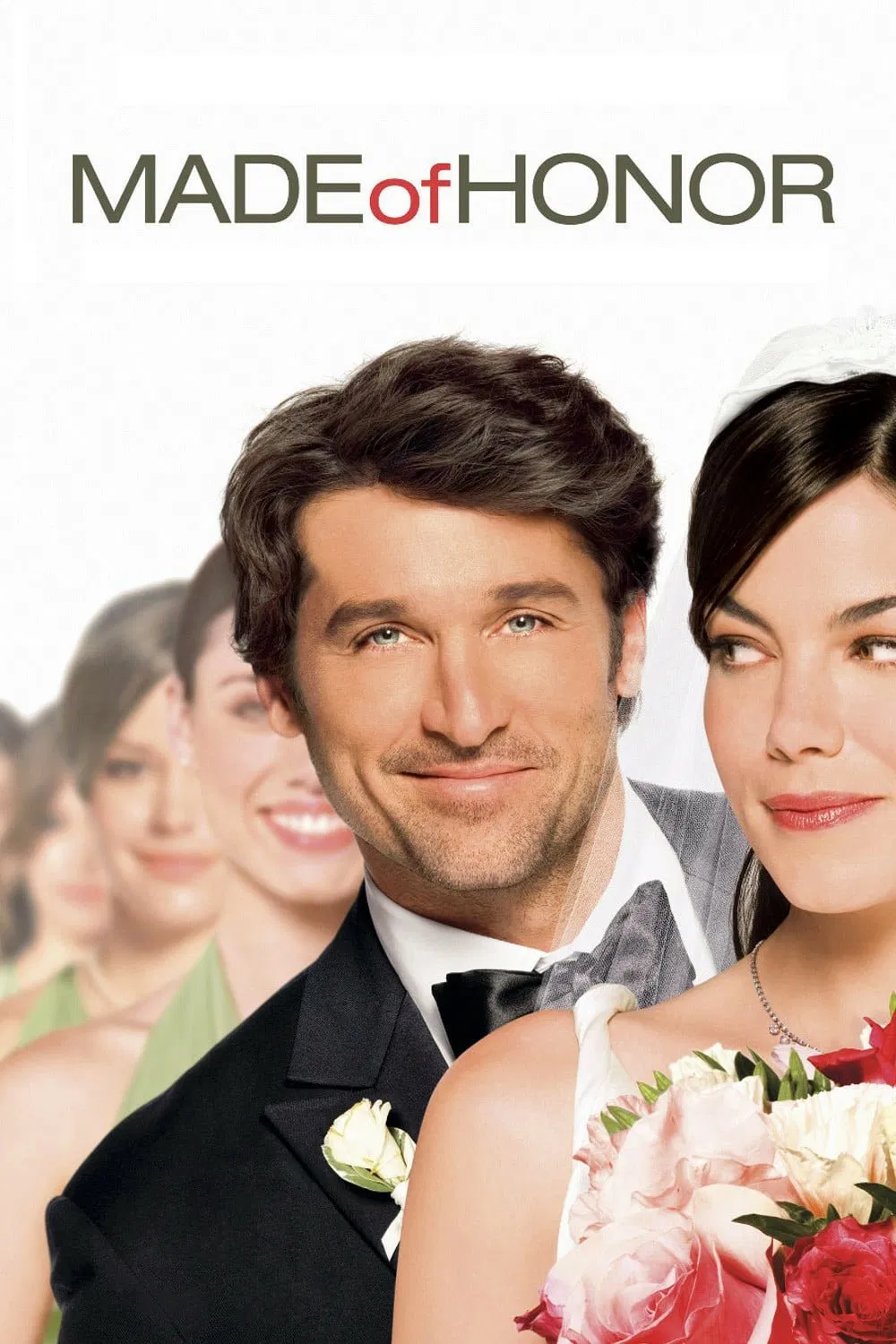 Poster chính thức của phim Phim Hài, Phim Tình Cảm "Không Thể Xa Em" (Made of Honor - 2008), với sự tham gia của diễn viên Patrick Dempsey và Michelle Monaghan.