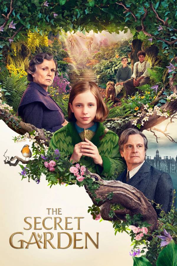 Poster chính thức của phim Phim Gia Đình, Phim Giả Tượng "Khu Vườn Huyền Bí" (The Secret Garden - 2020), với sự tham gia của diễn viên Dixie Egerickx và Tommy Gene Surridge.