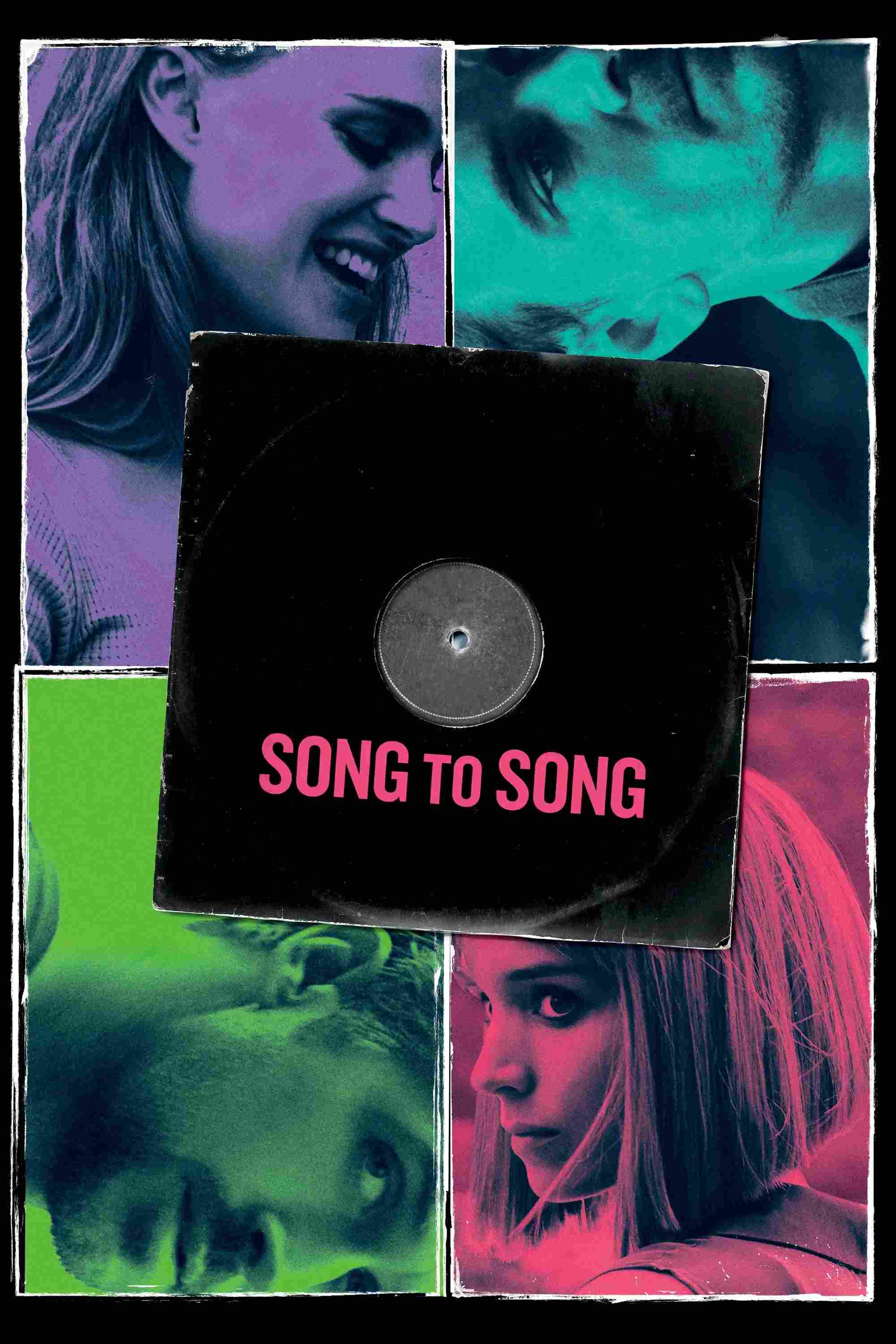 Poster chính thức của phim Phim Tình Cảm, Phim Tâm Lý "Khúc Ca Tình Yêu" (Song to Song - 2017), với sự tham gia của diễn viên Michael Fassbender và Ryan Gosling.