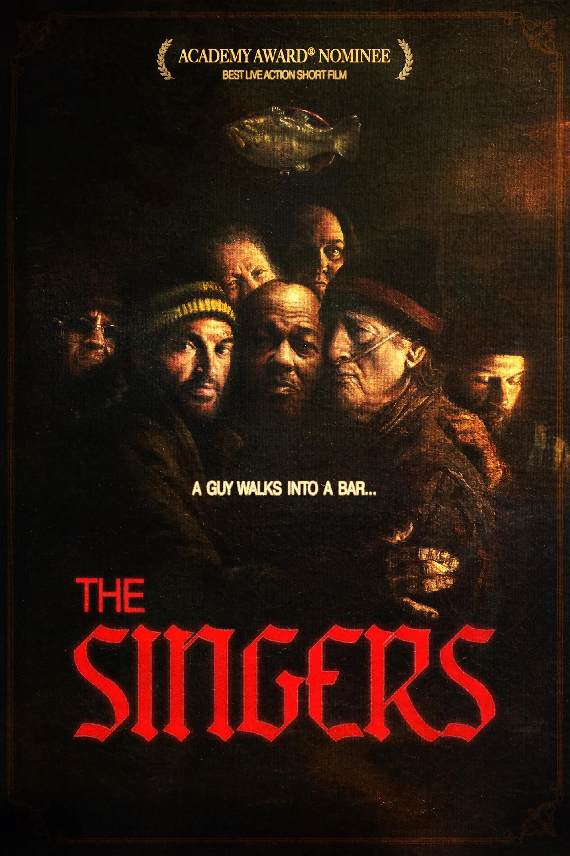 Poster chính thức của phim Phim Ca Nhạc, Phim Tâm Lý "Khúc ngẫu hứng ở quán bar" (The Singers - 2025), với sự tham gia của diễn viên Graham Mackie và Robert Broski.