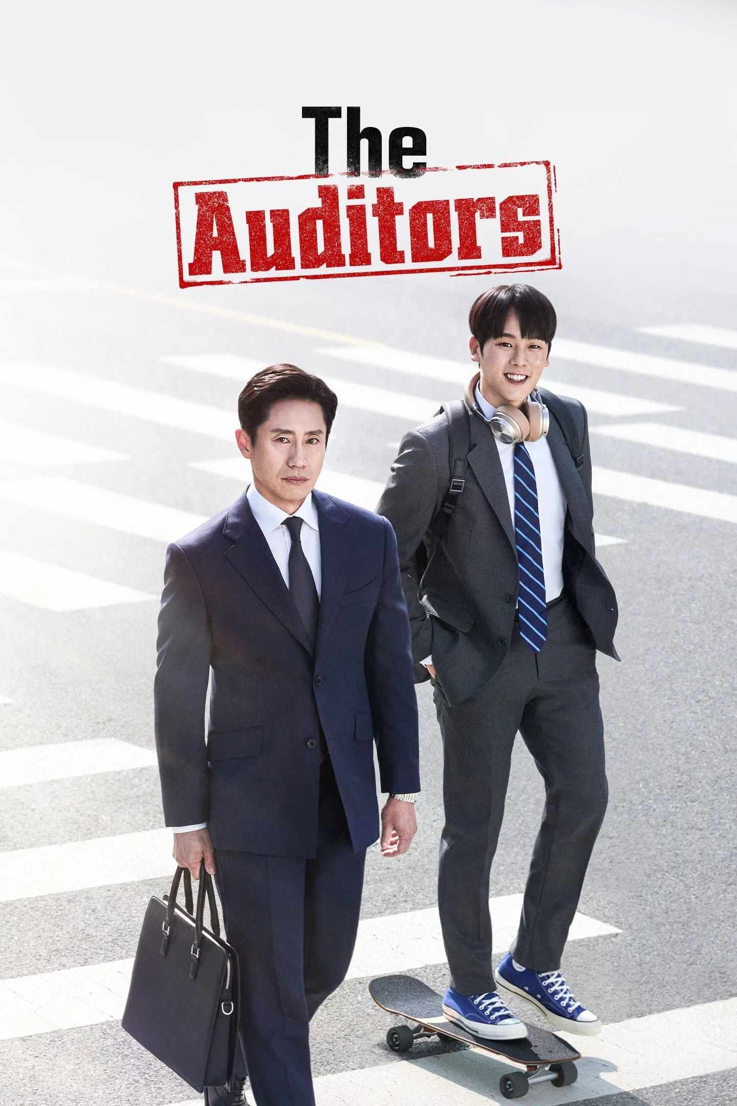Poster chính thức của phim Phim Hình Sự, Phim Tâm Lý "Kiểm Toán Viên" (The Auditors - 2024), với sự tham gia của diễn viên Shin Ha-kyun và Lee Jung-ha.