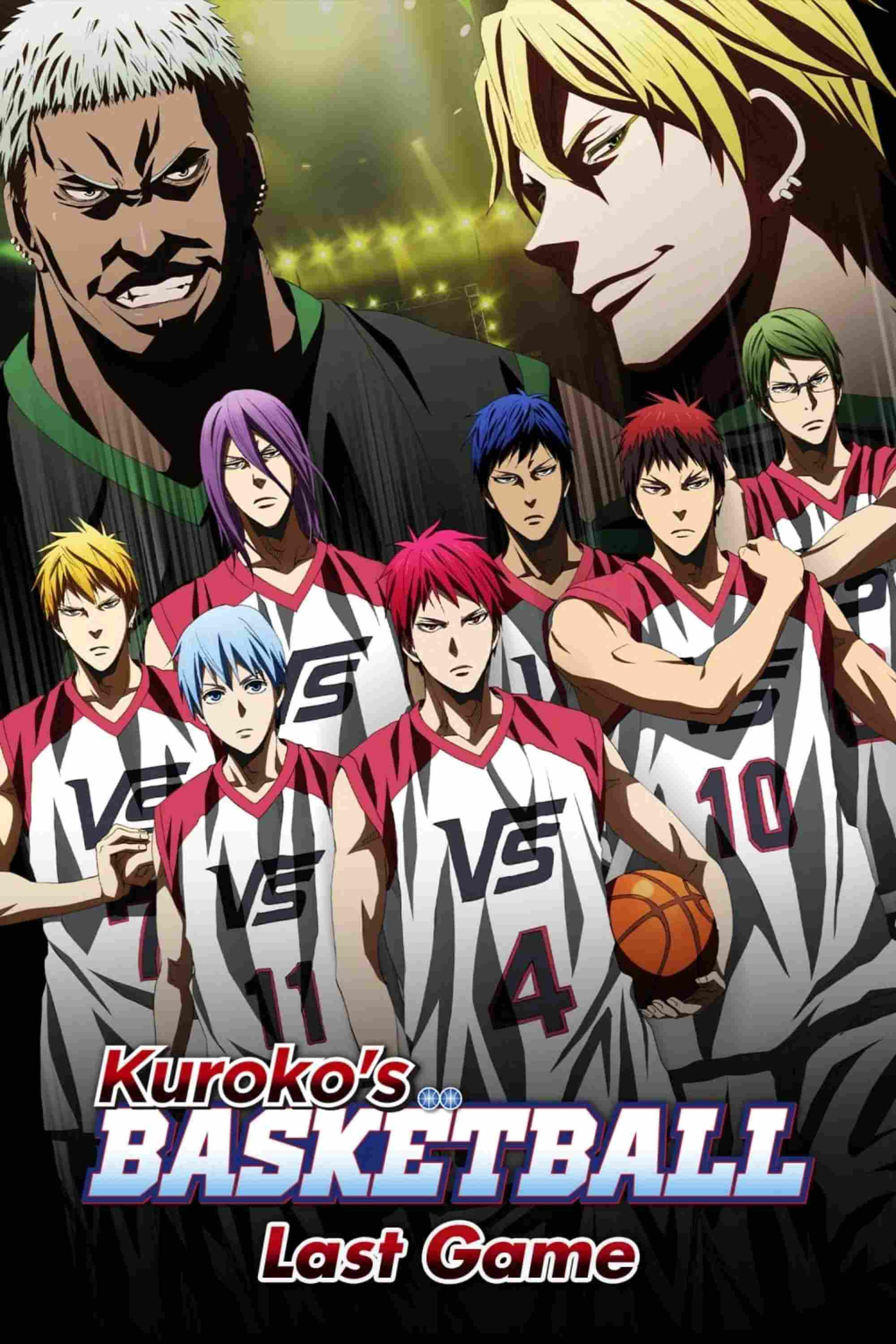 Poster chính thức của phim Phim Hoạt Hình, Phim Hài "Kuroko Tuyển Thủ Vô Hình: Trấn Đấu Cuối Cùng" (Kuroko's Basketball the Movie: Last Game - 2017), với sự tham gia của diễn viên Kensho Ono và Junichi Suwabe.