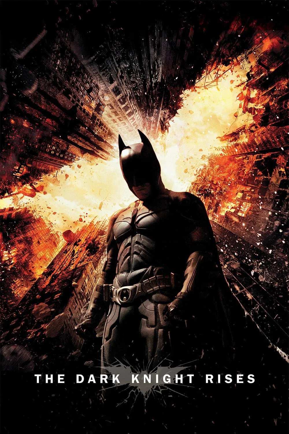 Poster chính thức của phim Phim Hành Động, Phim Hình Sự "Kỵ Sĩ Bóng Đêm Trỗi Dậy" (The Dark Knight Rises - 2012), với sự tham gia của diễn viên Christian Bale và Gary Oldman.