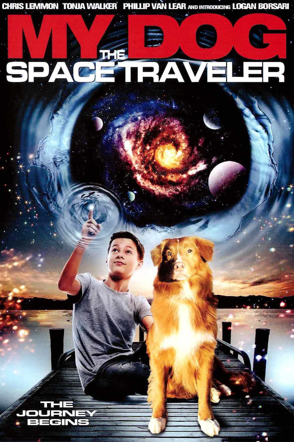 Poster chính thức của phim Phim Gia Đình, Phim Giả Tượng "Ký Ức Ảo Giác" (My Dog the Space Traveler - 2013), với sự tham gia của diễn viên Santiago Craig và Chris Lemmon.