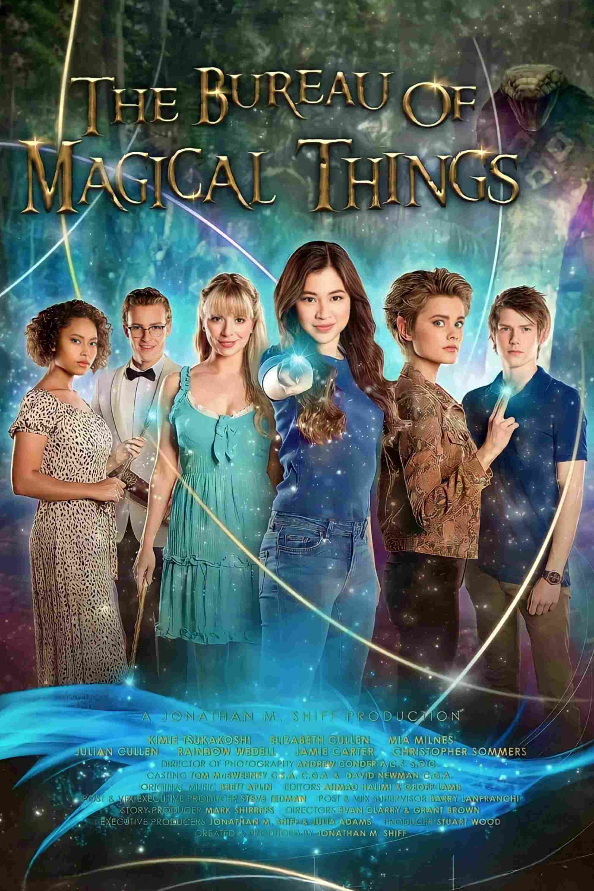 Poster chính thức của phim Phim Viễn Tưởng & Giả Tưởng, Phim Thiếu Nhi "Kyra và thế giới phép thuật" (The Bureau of Magical Things - 2018), với sự tham gia của diễn viên Kimie Tsukakoshi và Mia Milnes.